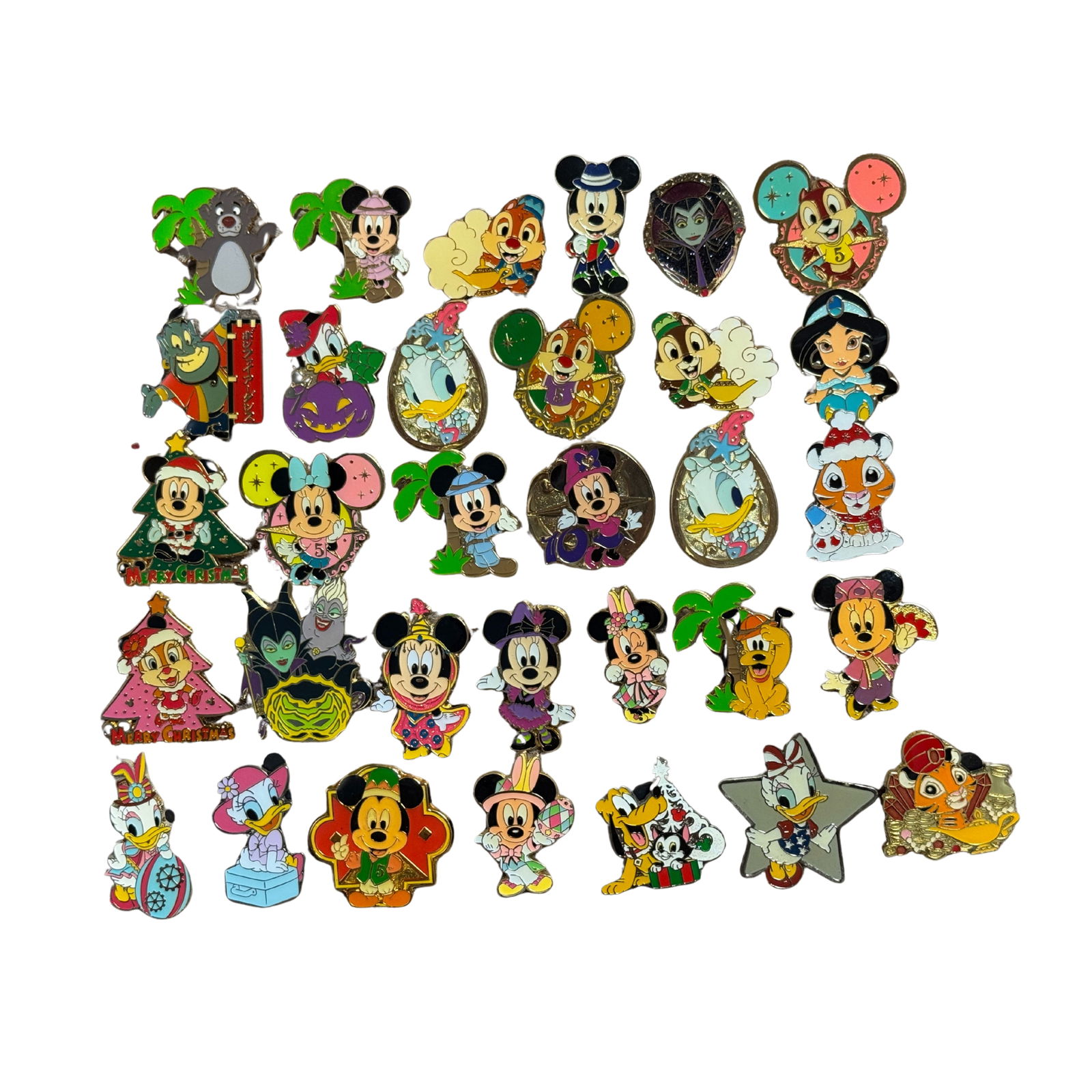 Disney Assorted Characters Pin Lot Of 32 (1 of 3)