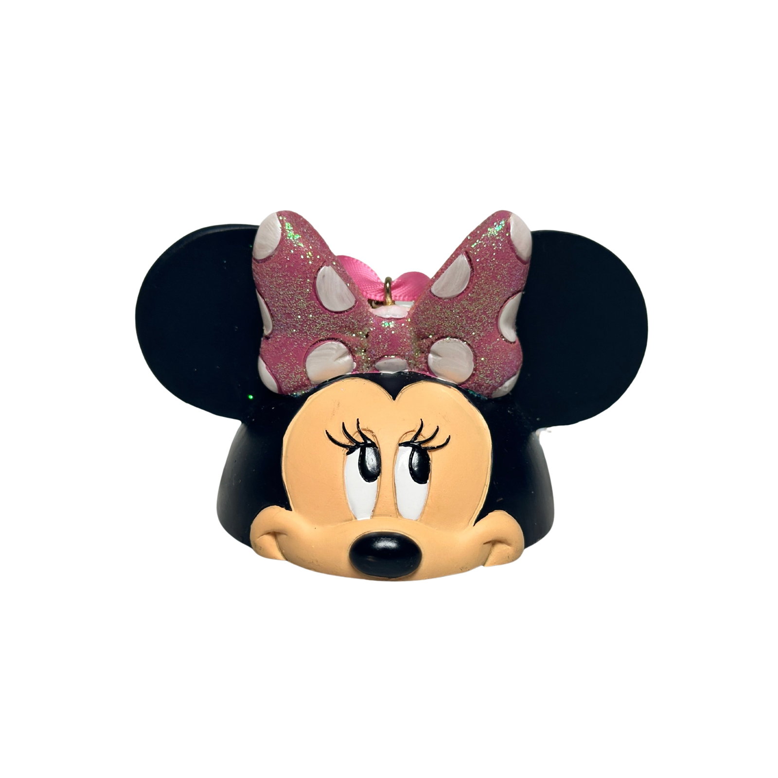 Disney Minnie Mouse Mickey Ear Hat Holiday Christmas Sketchbook Ornament: Disney Minnie Mouse Mickey Ear Hat Holiday Christmas Sketchbook Ornament. This features a Mickey ear hat designed to represent Minnie Mouse. *******FREE SHIPPING*******