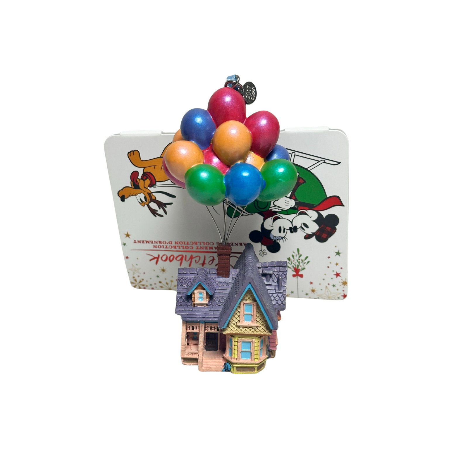 Disney Pixar Up Balloon House Christmas Sketchbook Ornament: Disney Pixar Up Balloon House Christmas Sketchbook Ornament. This features The balloon house from Up. *******FREE SHIPPING*******