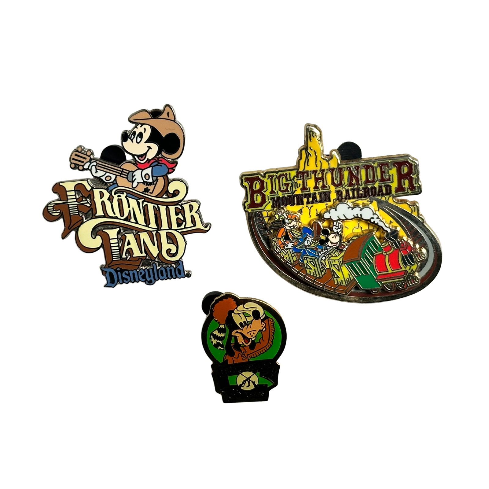 Disney Frontierland Big Thunder Mountain Pin Lot Of 3 (1 of 3)