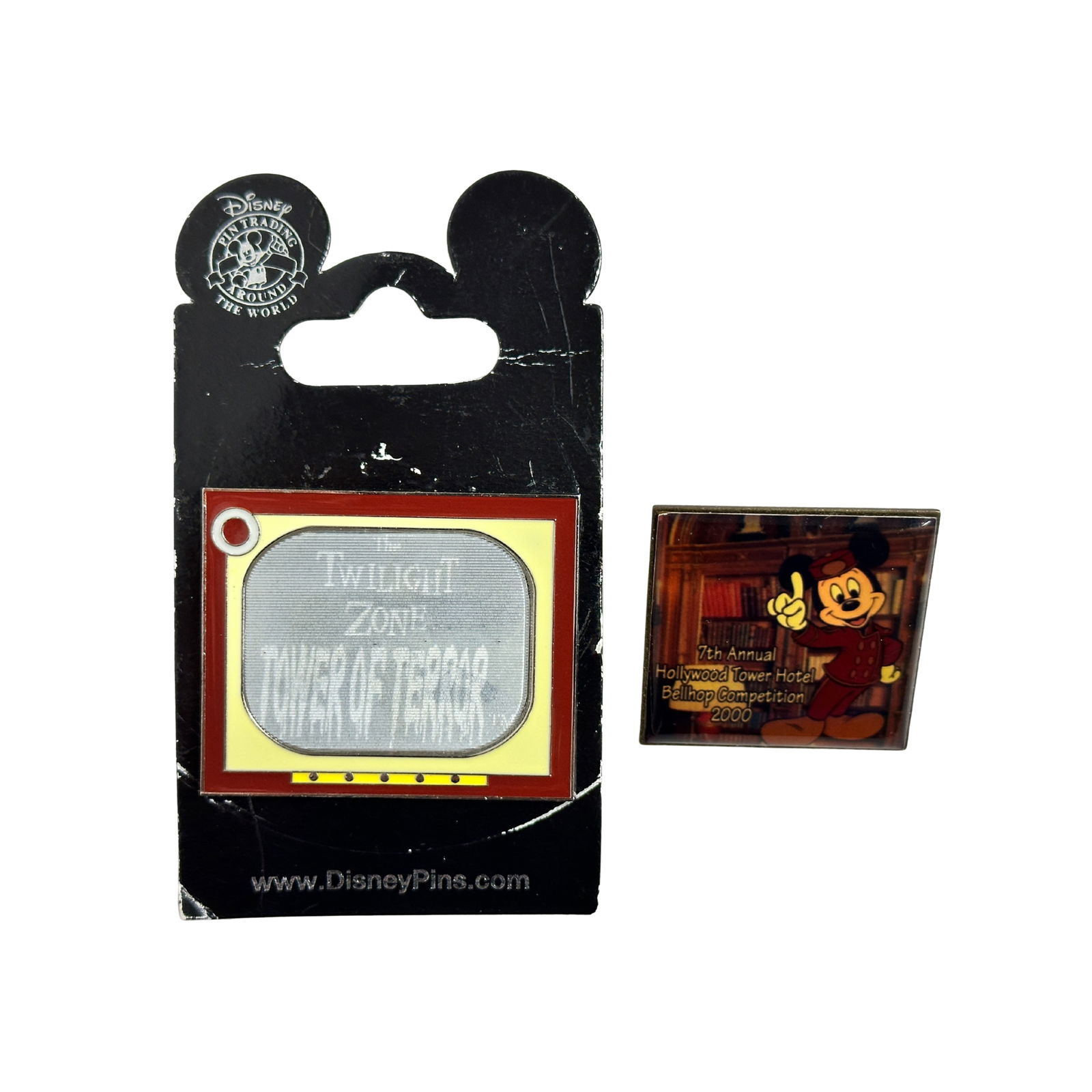 Disney Twilight Zone Tower Of Terror Pin Lot Of 2: Disney Twilight Zone Tower Of Terror Pin Lot Of 2. These feature Mickey, Donald, & Goofy. *****FREE SHIPPING*****