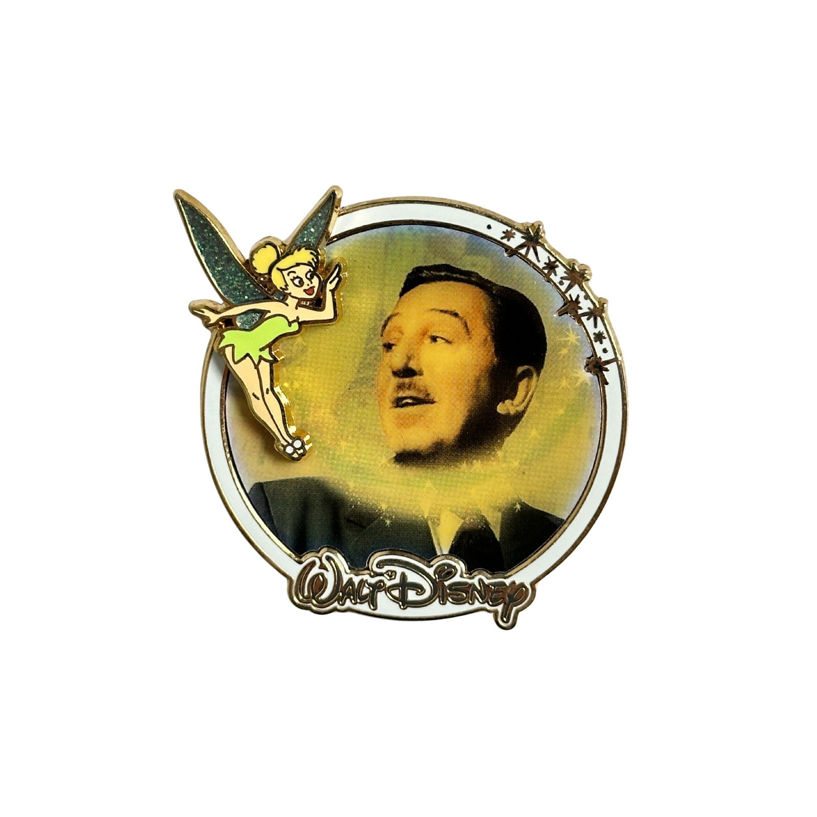 Disney Tinker Bell Walt Disney Portrait Pin (1 of 2)