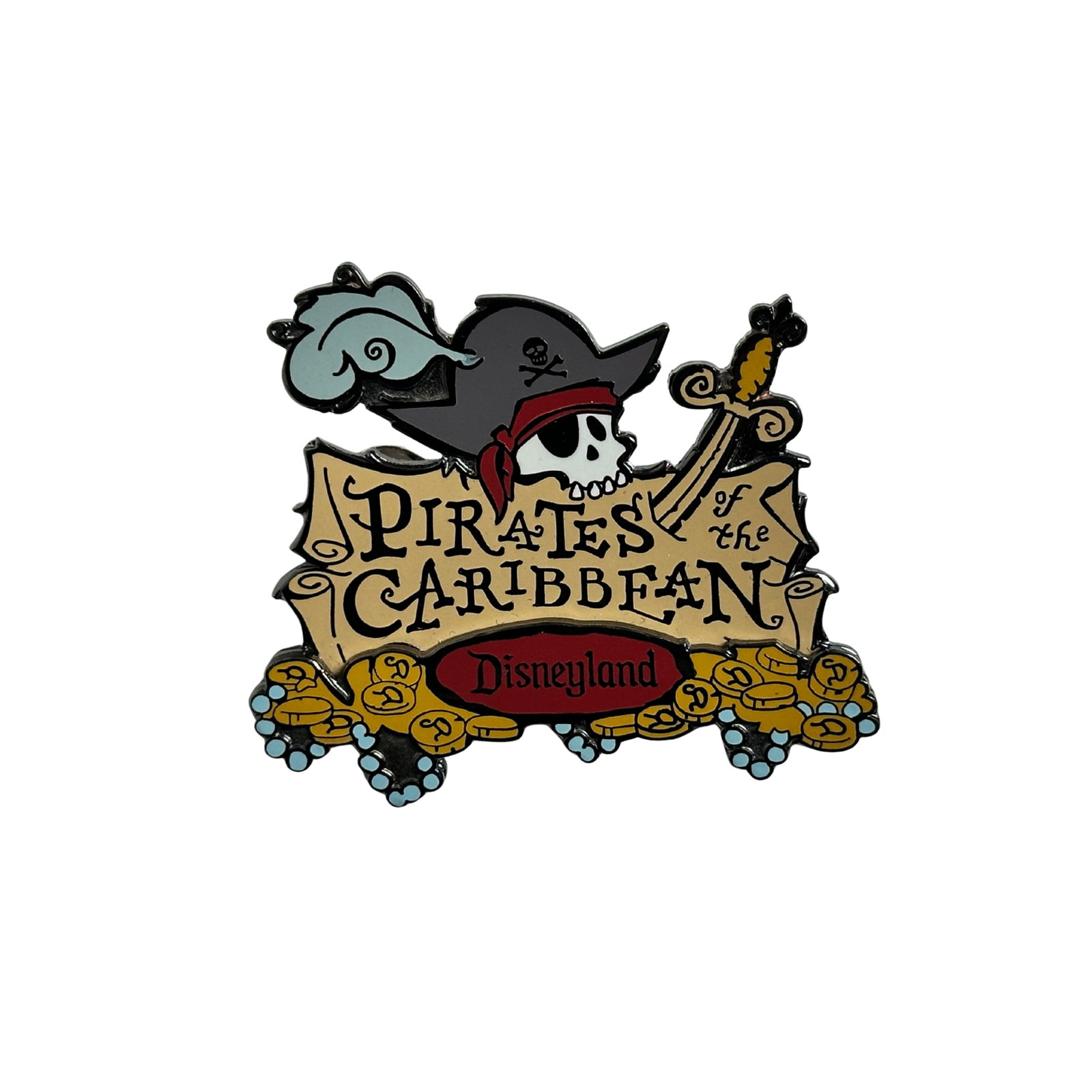 Disney Pirates Of The Caribbean Event Logo LE Pin: Disney Pirates Of The Caribbean Event Logo LE Pin. This piece features the Pirates Of The Caribbean logo.*****FREE SHIPPING********SELECT BUYER ARRANGED SHIPPING AT CHECKOUT*****