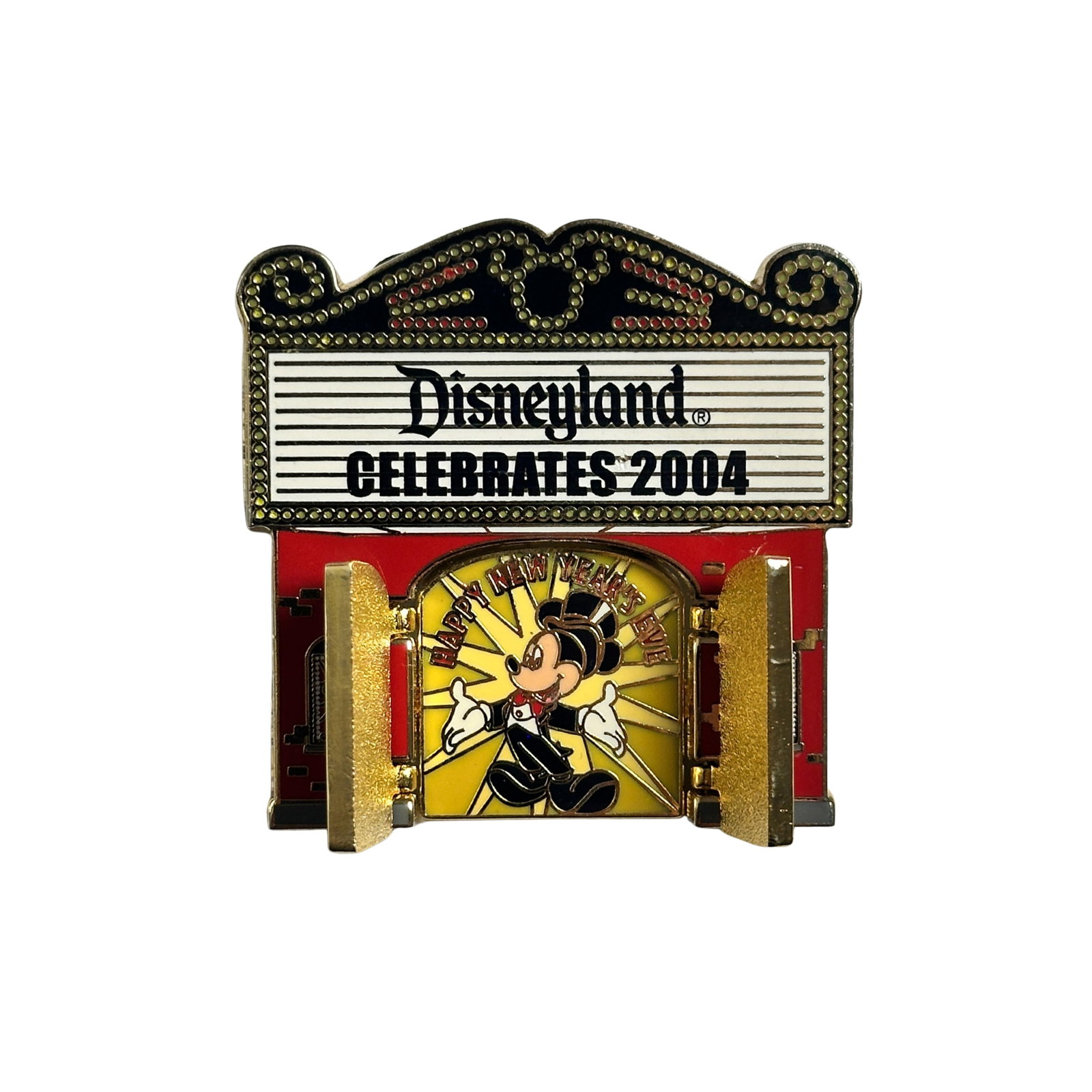 Disney Parks Disneyland Celebrates New Years 2004 Pin (1 of 2)