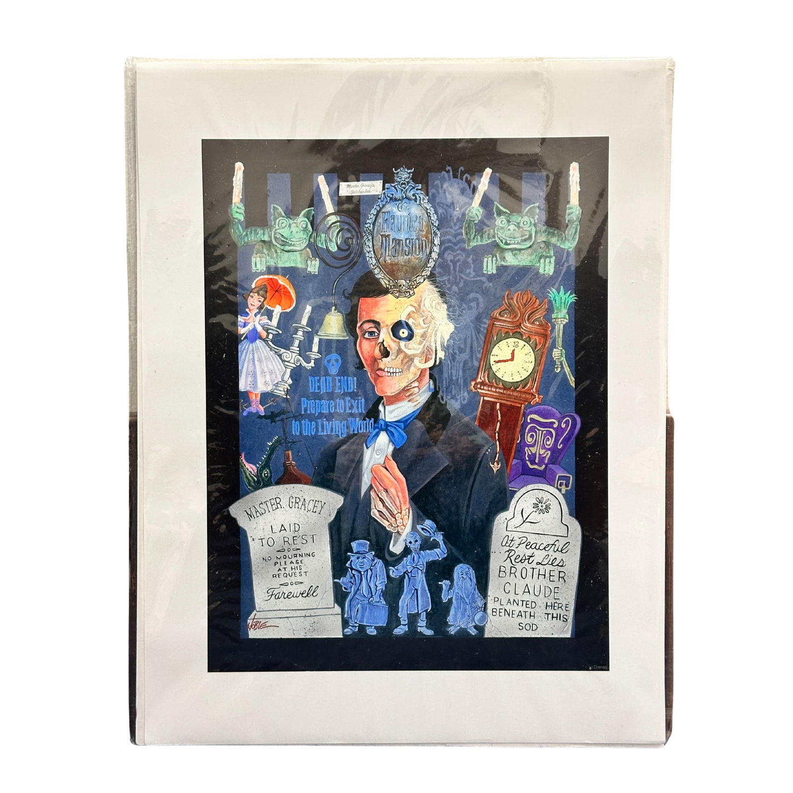 Disney The Haunted Mansion Master Gracey Print (1 of 3)