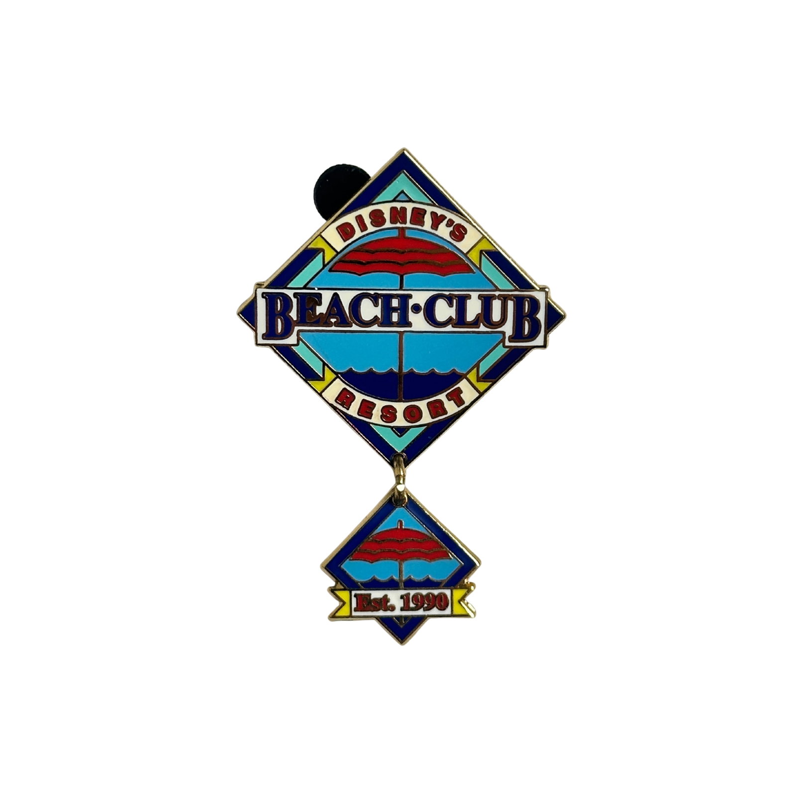 Disney WDW Beach Club Resort Pin: Disney WDW Beach Club Resort Pin. This features the Beach Club Resort logo
