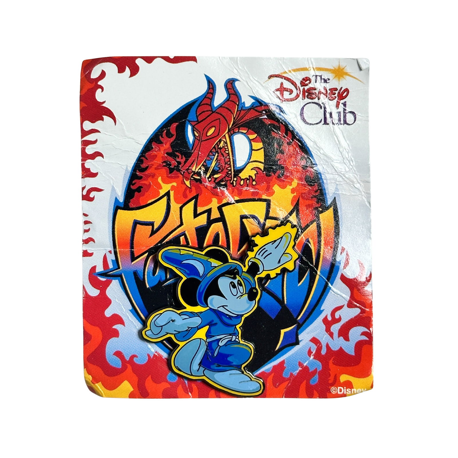 Disney WDW The Disney Club Sorcerer Mickey Fantasmic Members Exclusive Pin (1 of 2)