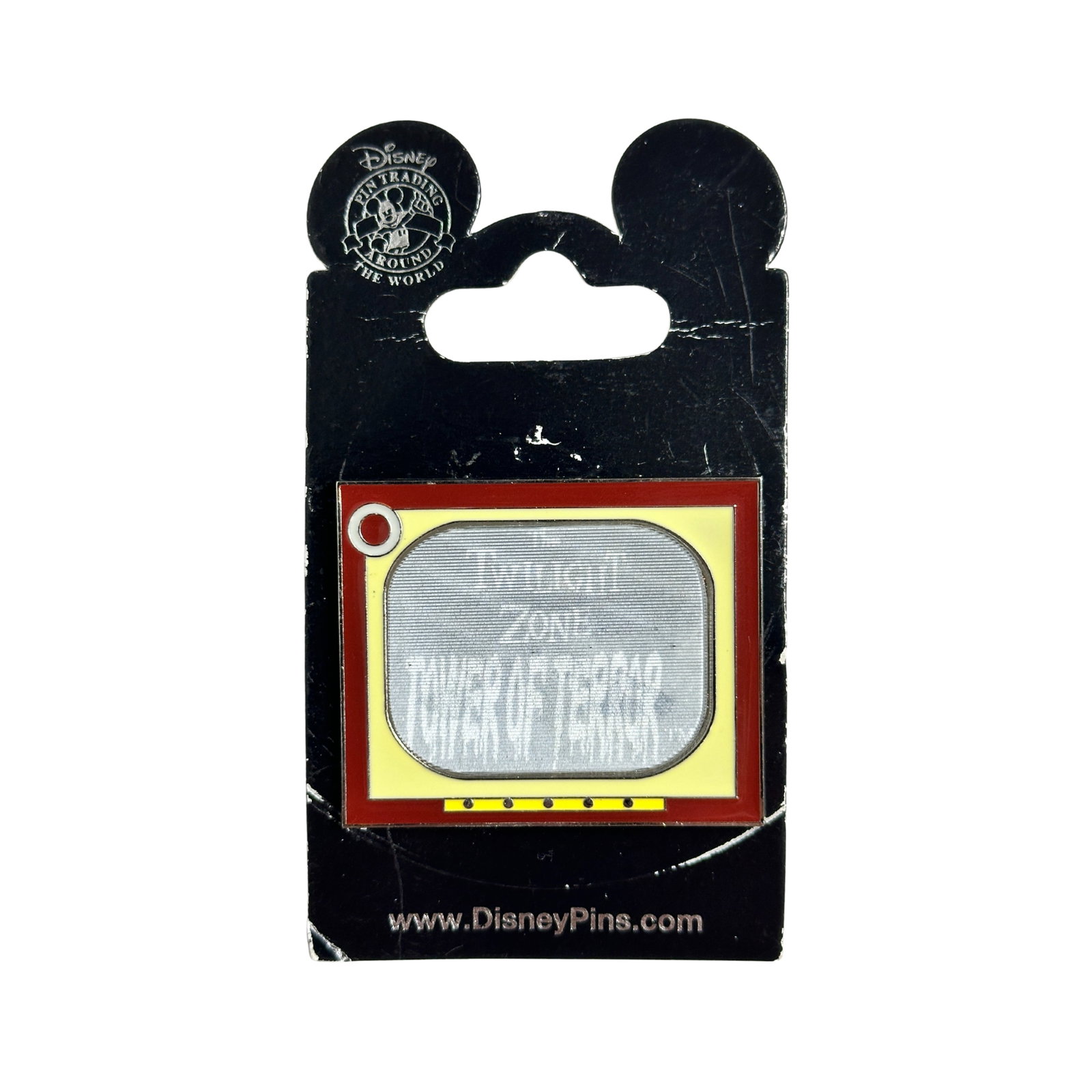 Disney The Twilight Zone Tower Of Terror Lenticular Pin: Disney The Twilight Zone Tower Of Terror Lenticular Pin. This features Mickey, Donald, Goofy and the Twilight Zone and Tower Of Terror logo