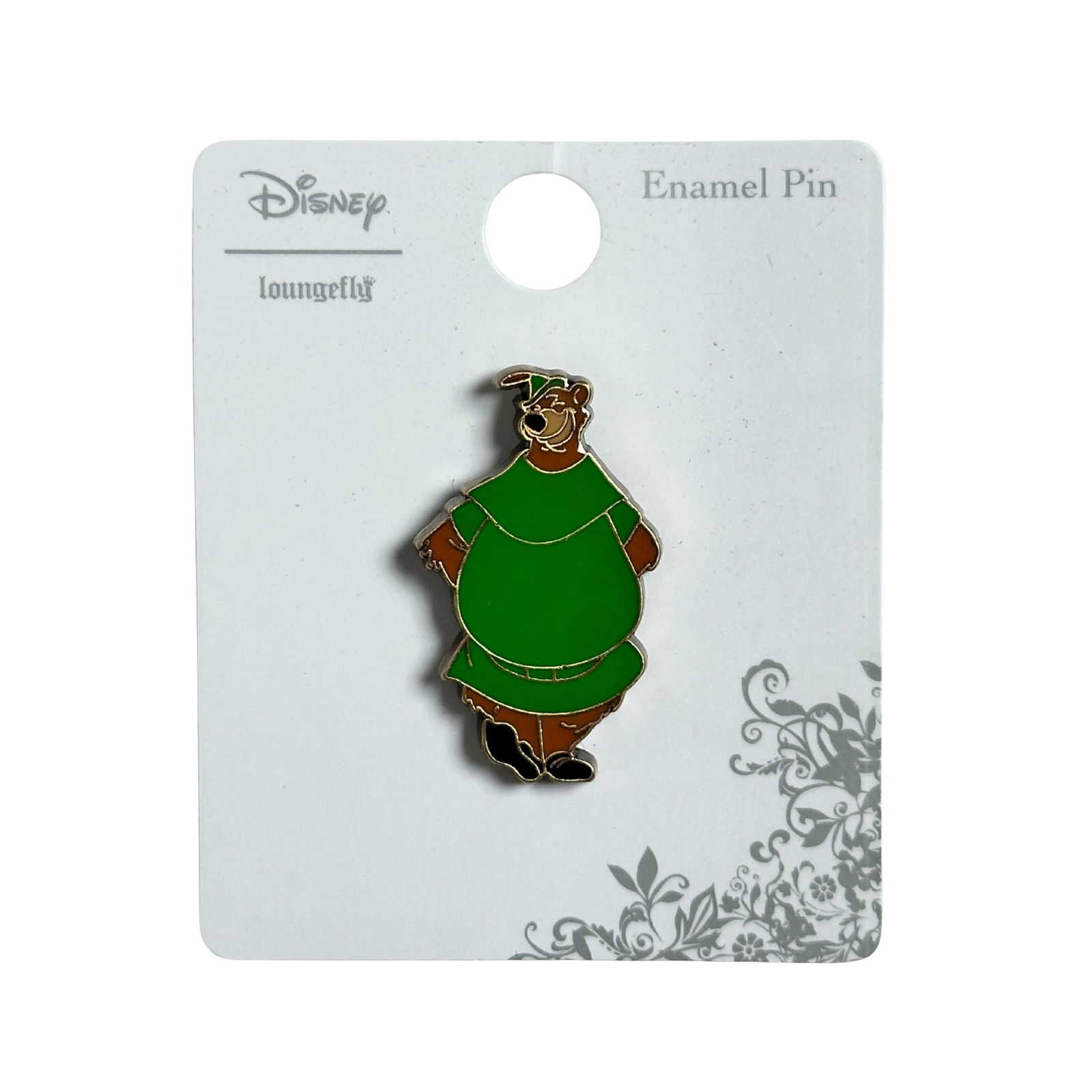Disney Loungefly Robinhood Little John Enamel Pin: Disney Loungefly Robinhood Little John Enamel Pin. This features Little John.