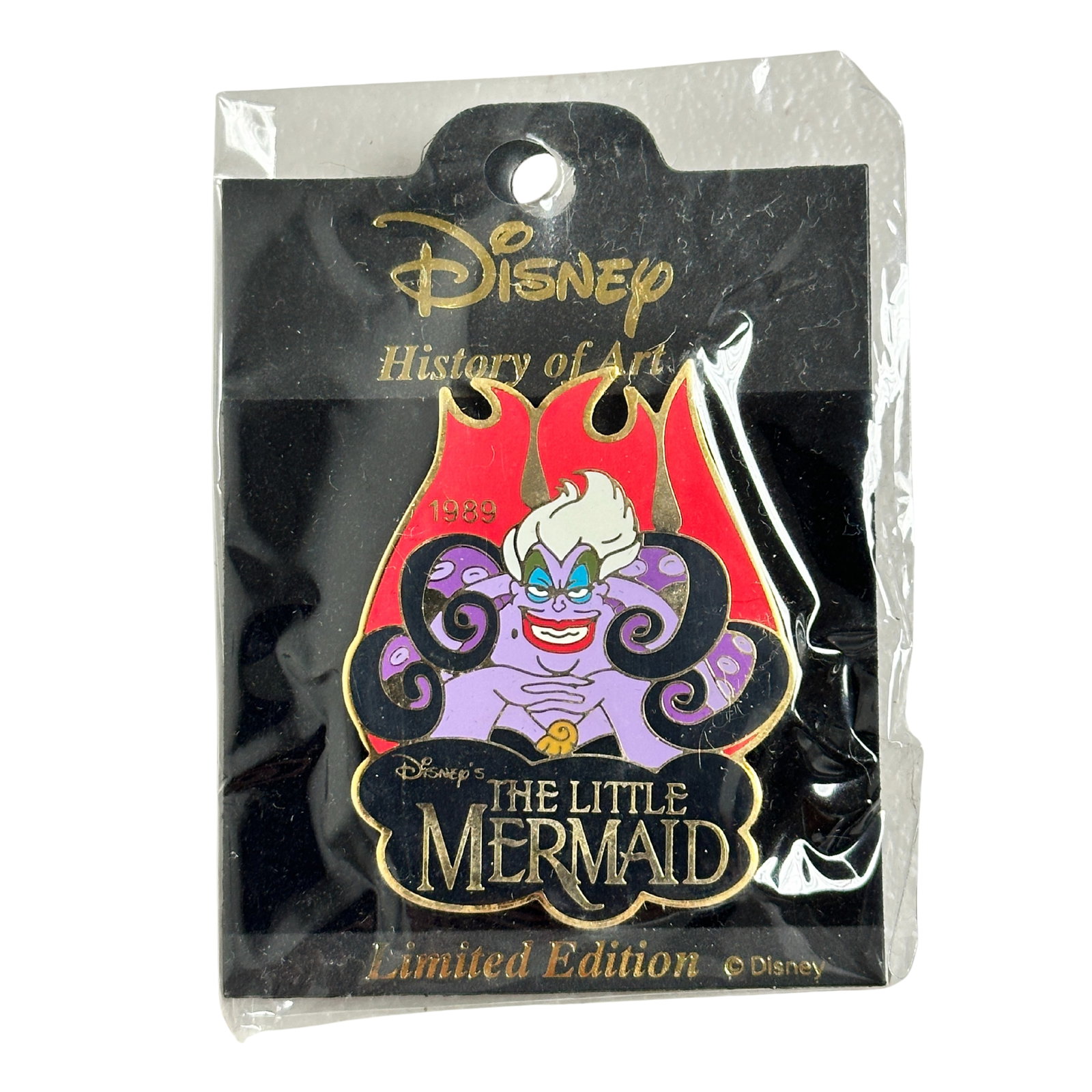 Disney History Of Art The Little Mermaid Ursula Pin: Disney History Of Art The Little Mermaid Ursula Pin. This features Ursula.