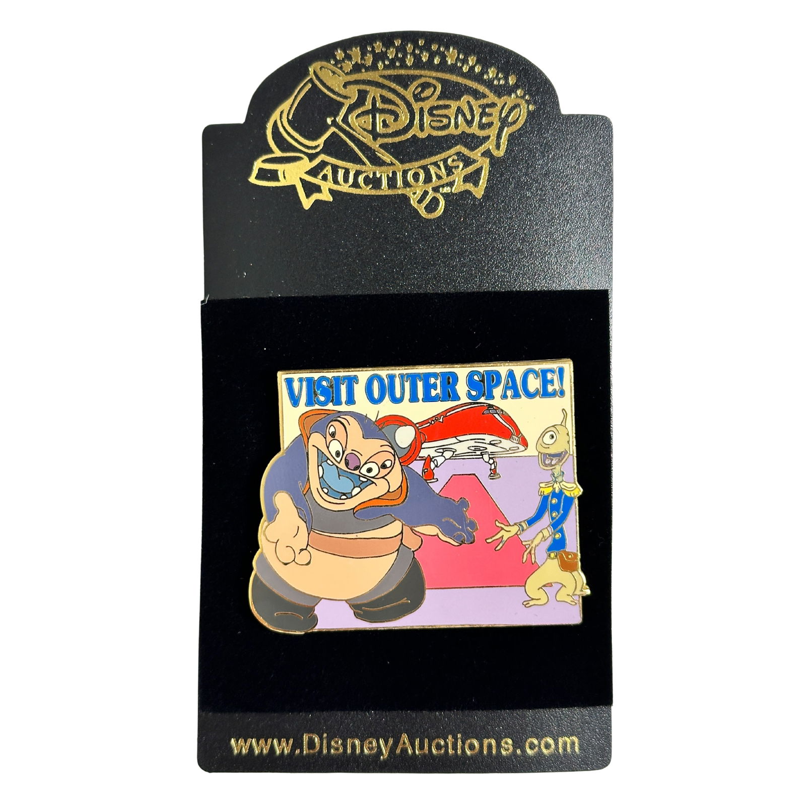 Disney Auctions Lilo And Stitch Jumba & Pleakley "Visit Outer Space" Pin (1 of 2)