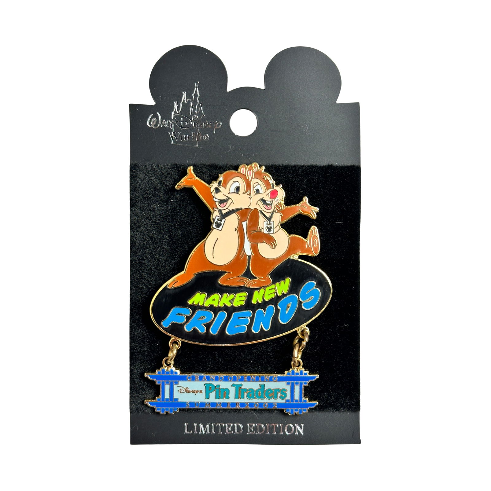 Disney Pin Traders Chip & Dale Make New Friends Pin (1 of 2)