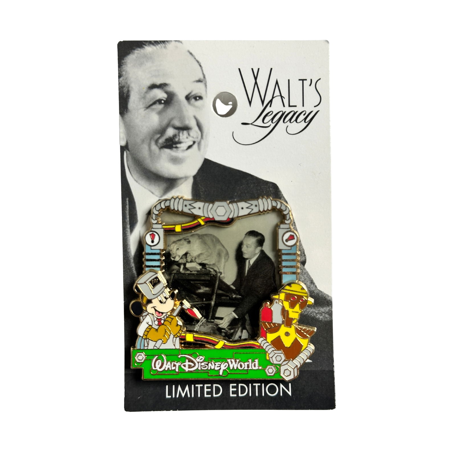Disney WDW Walt's Legacy Mickey Animatronics Pin (1 of 2)