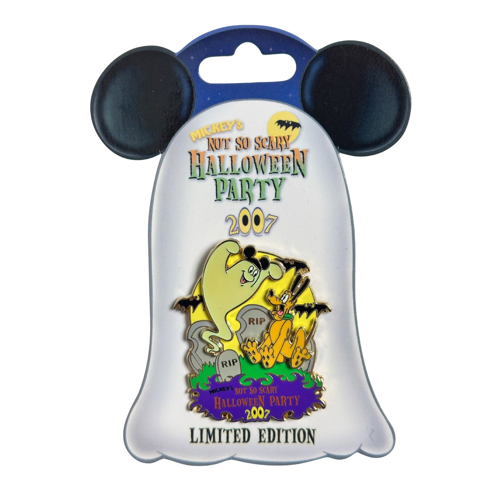 Disney WDW Mickey's Not So Scary Halloween Party 2007 Pluto Pin (1 of 2)