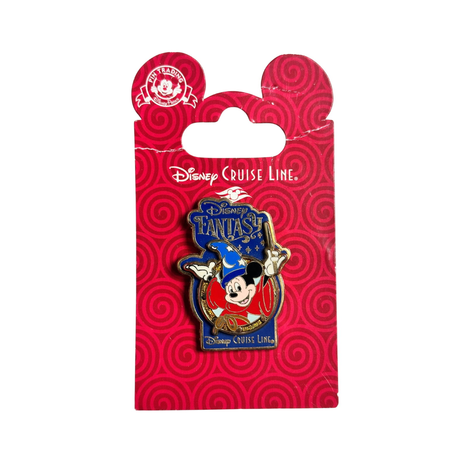 Disney Fantasy DCL Fantasia Sorcerer Mickey Inaugural Pin: Disney Fantasy DCL Fantasia Sorcerer Mickey Inaugural Pin. This features Sorcerer Mickey in a port hole.*****FREE SHIPPING********SELECT BUYER ARRANGED SHIPPING AT CHECKOUT*****