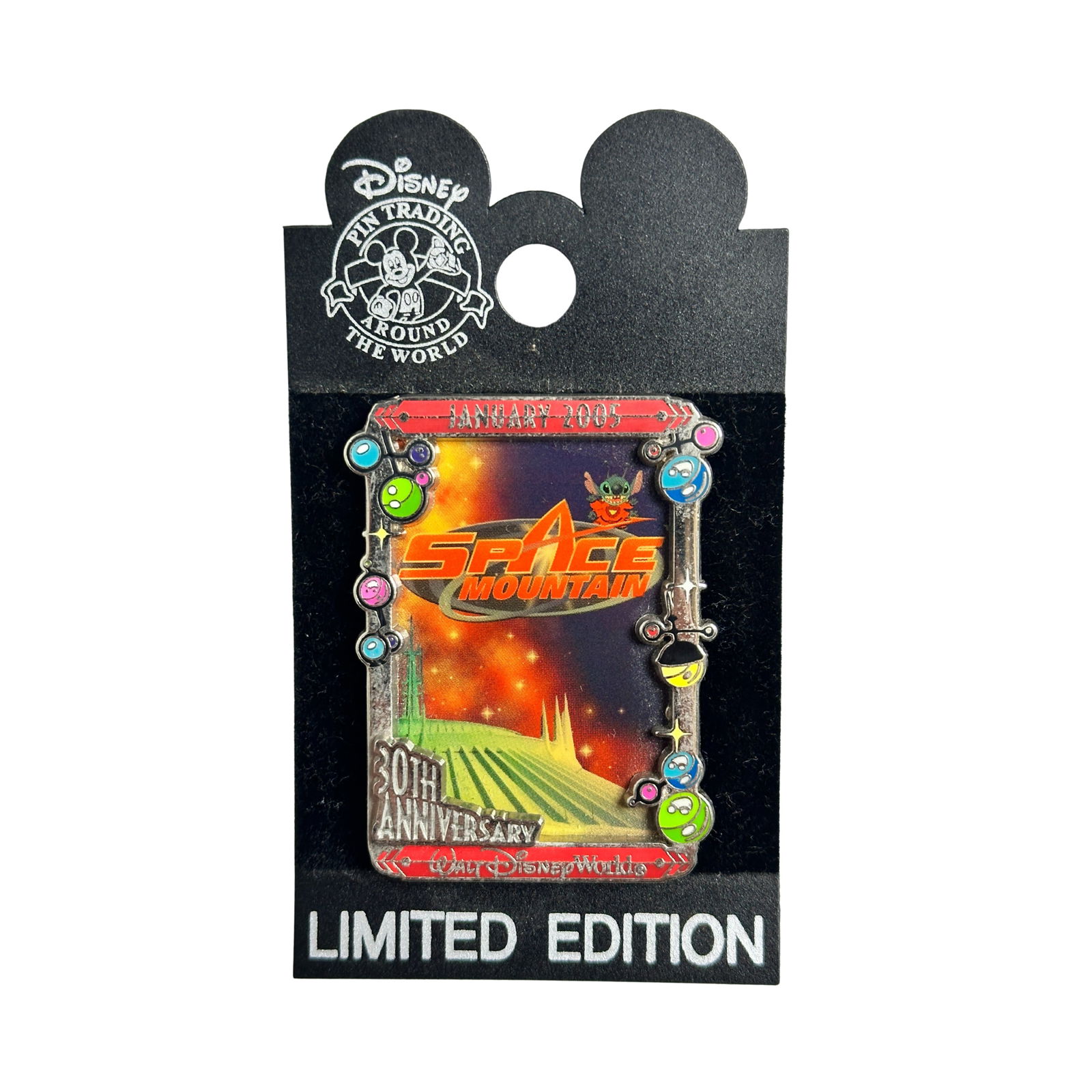 Disney WDW Stitch Space Mountain 30th Anniversary Pin (1 of 2)