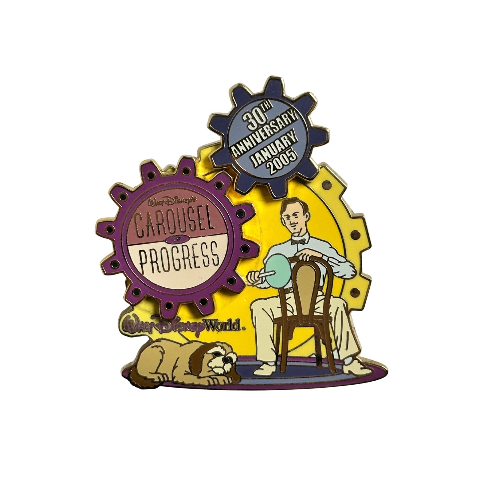 Disney WDW Carousel Of Progress 30th Anniversary Pin (1 of 2)