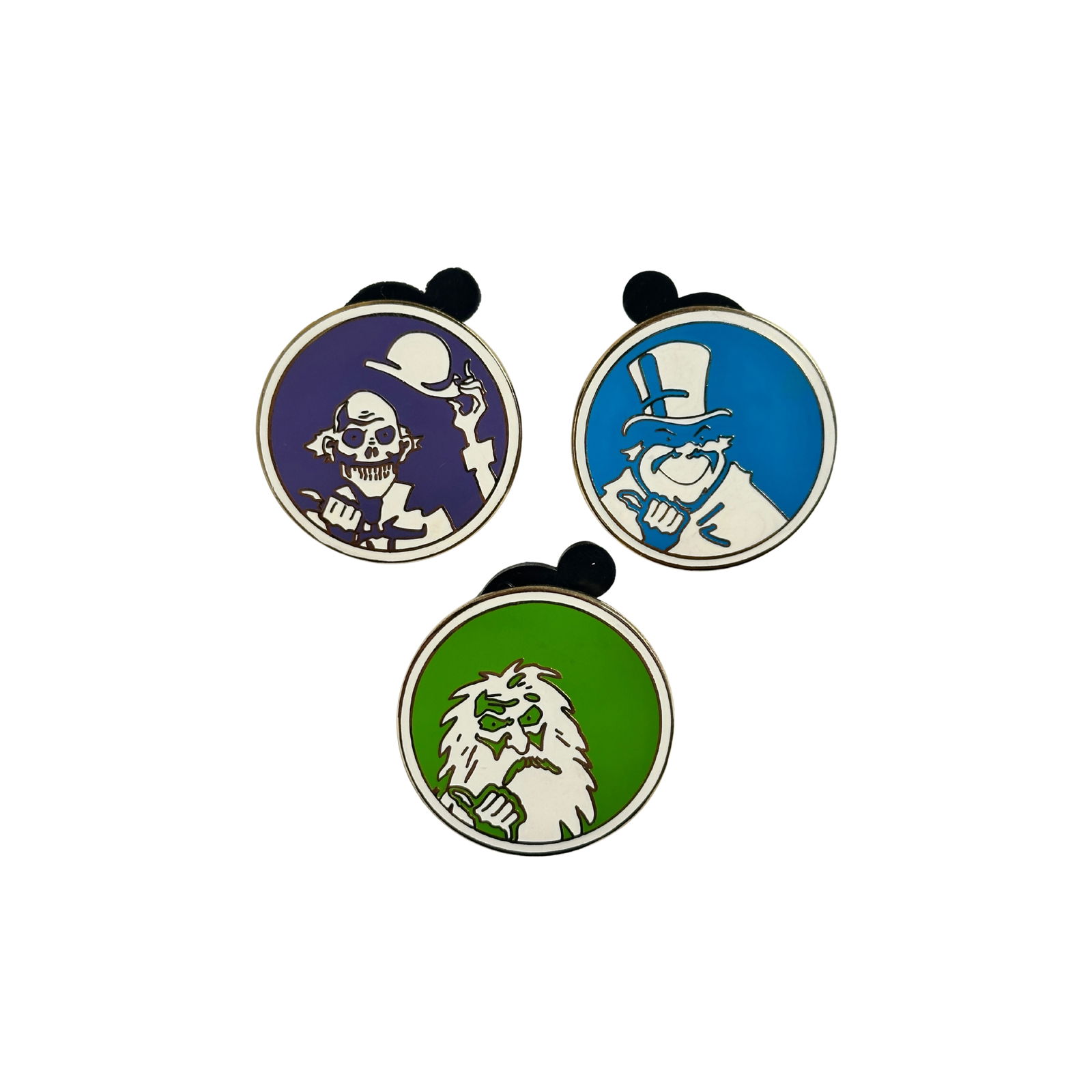 Disney WDW Haunted Mansion Hitchhicking Ghost Pin Lot Of 3 (1 of 2)