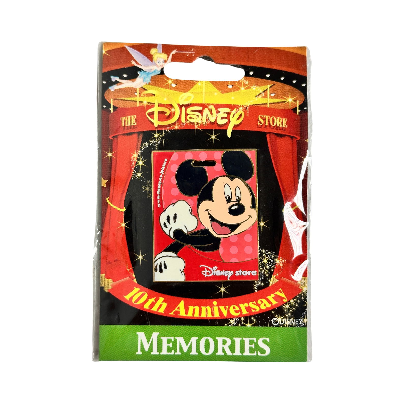 Disney JDS 10th Anniversary Memories Mickey Mouse Pin (1 of 2)