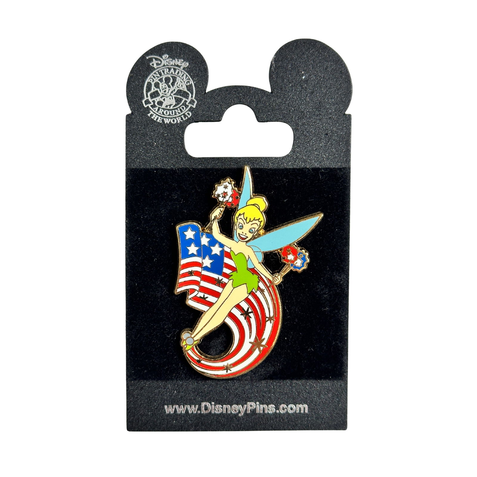 Disney WDW Tinker Bell American Flag Pin (1 of 2)