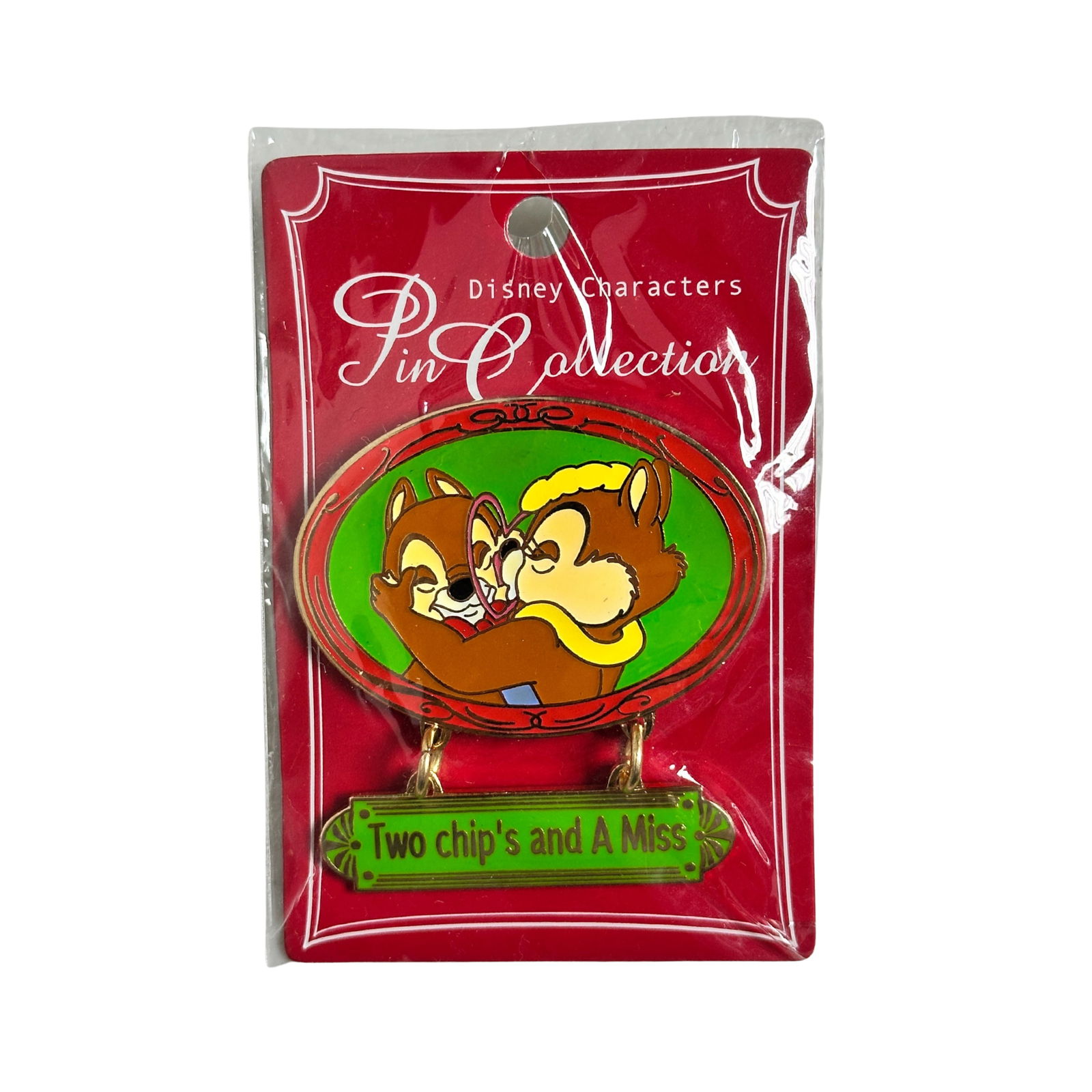 Disney TDL Chip & Dale Two Chip's And A Miss Sweet Kiss Series Pin (1 of 2)