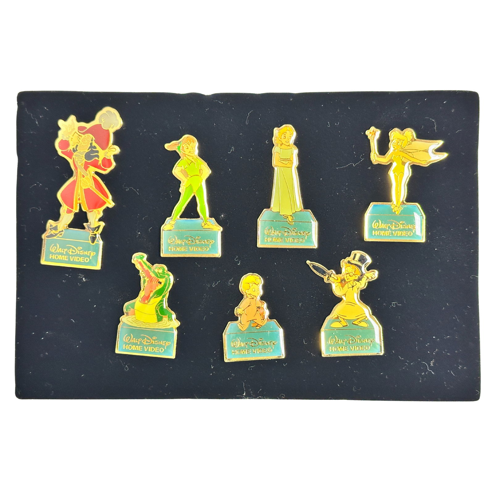 Walt Disney Home Video Peter Pan Pin Set Of 7 (1 of 2)
