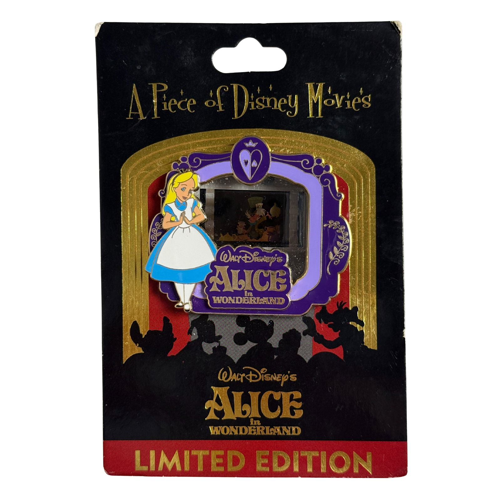 Disney A Piece of Disney Movies Alice in Wonderland Mad Hatter Pin (1 of 4)