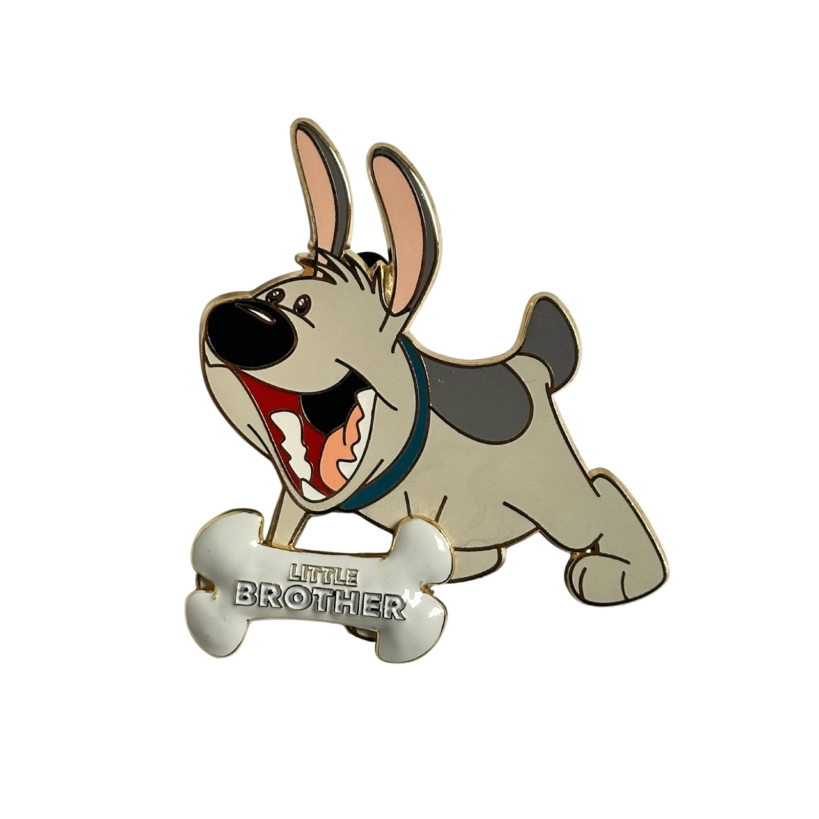 Disney DSSH Disney Dogs Mulan Little Brother Pin: Disney DSSH Disney Dogs Mulan Little Brother Pin. One of four DISNEY DOG pins released on 12 Feb 2016 at the Ghiradelli Soda Fountain in Hollywood, CA. Each LE 300 pin features a dog from a favorite D