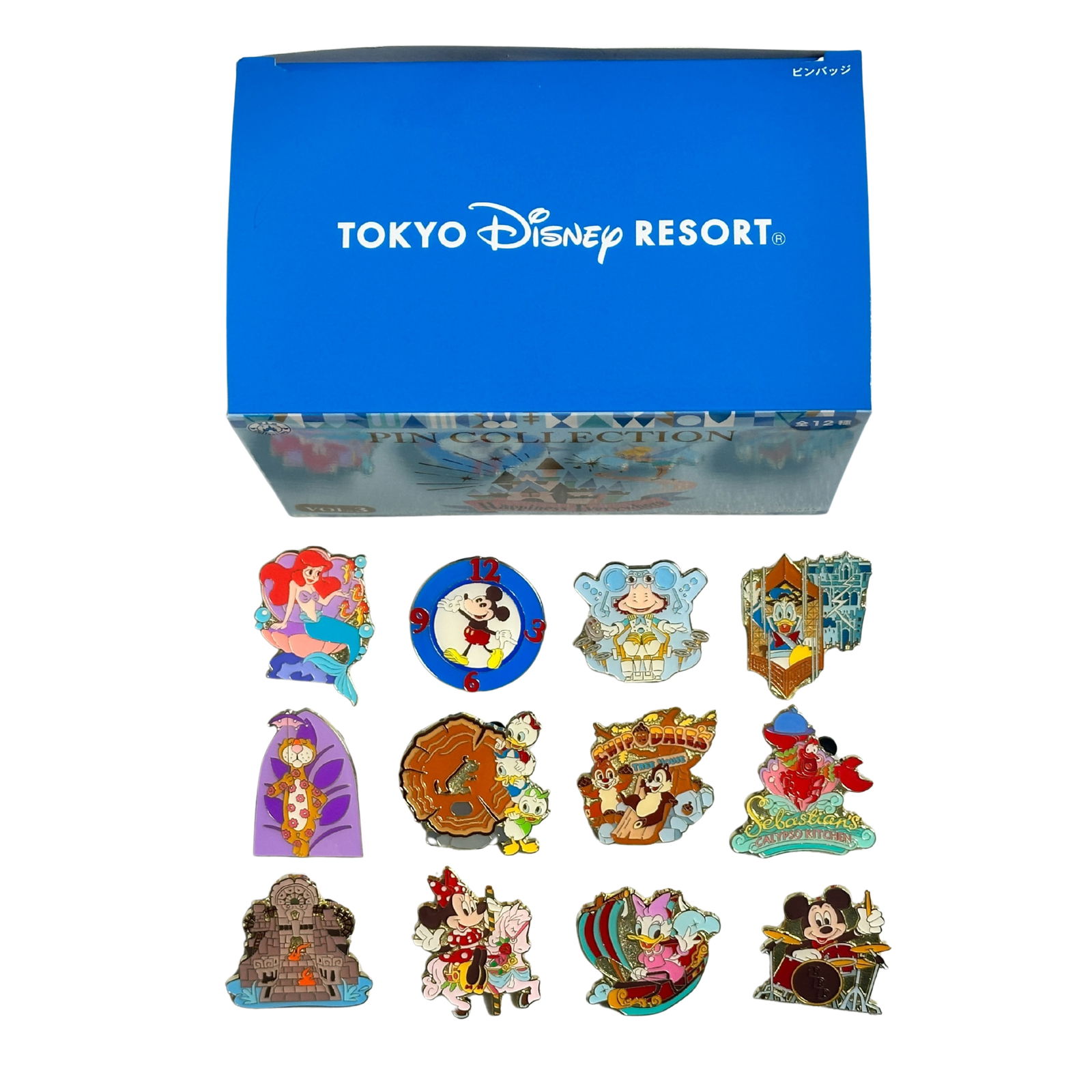 Disney TDR Happiness Everywhere Vol. 3 Mystery Pin Set Of 12 (1 of 5)