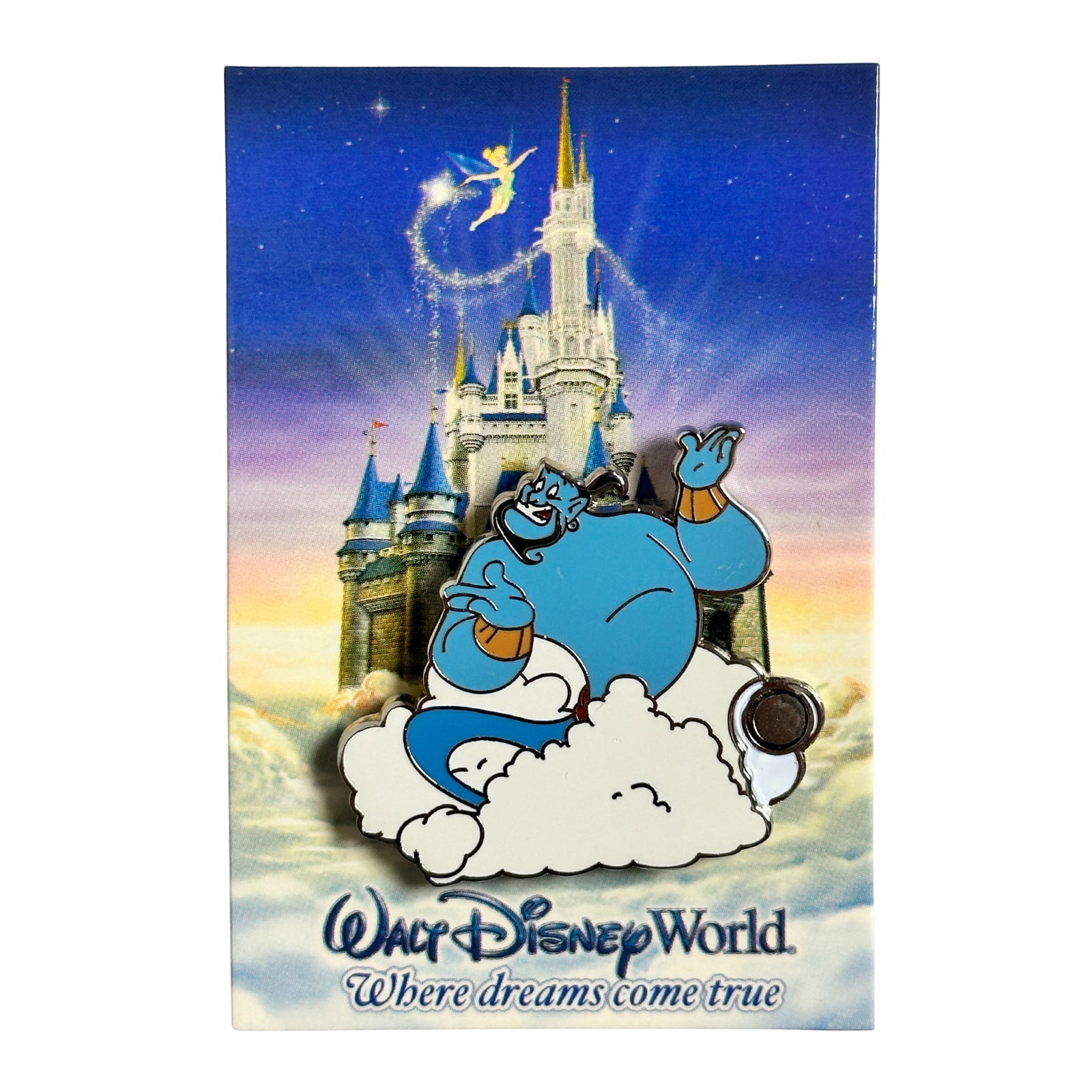 Disney WDW Aladdin Genie Where Dreams Come True Mystery Magnet Pin (1 of 2)