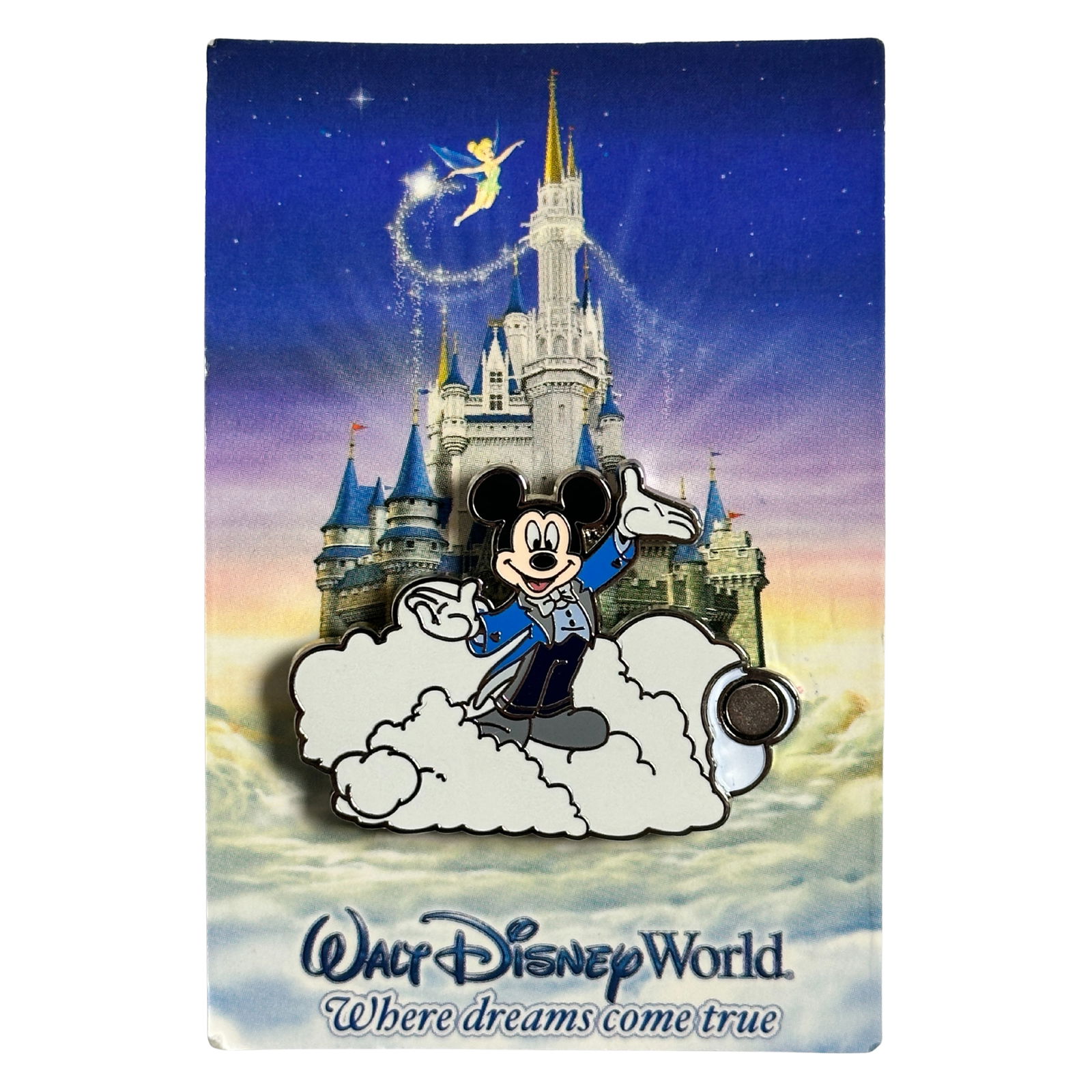 Disney WDW Mickey Mouse Where Dreams Come True Mystery Magnet Pin (1 of 2)