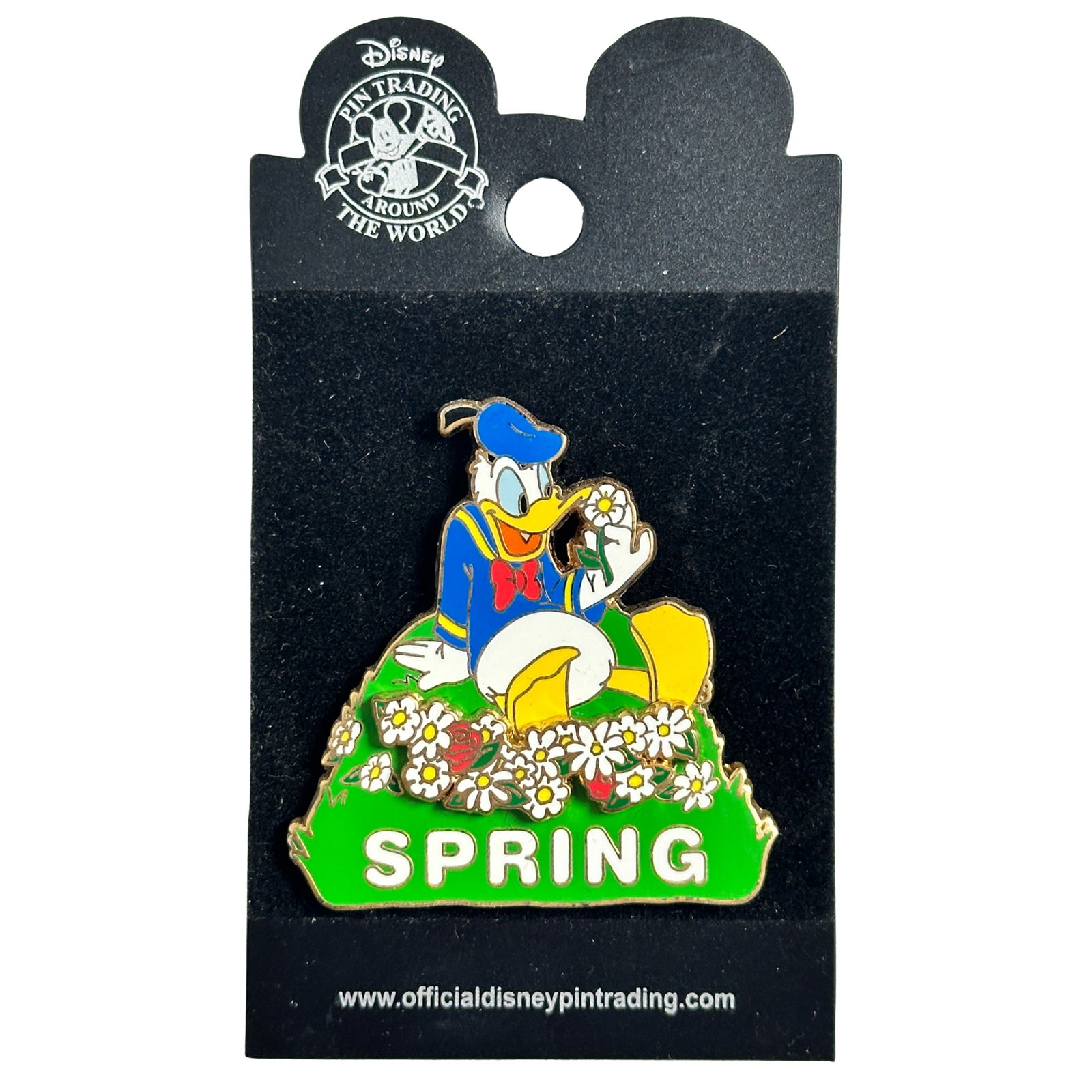 Disney WDW Donald Duck Spring Four Seasons Collection Pin (1 of 2)