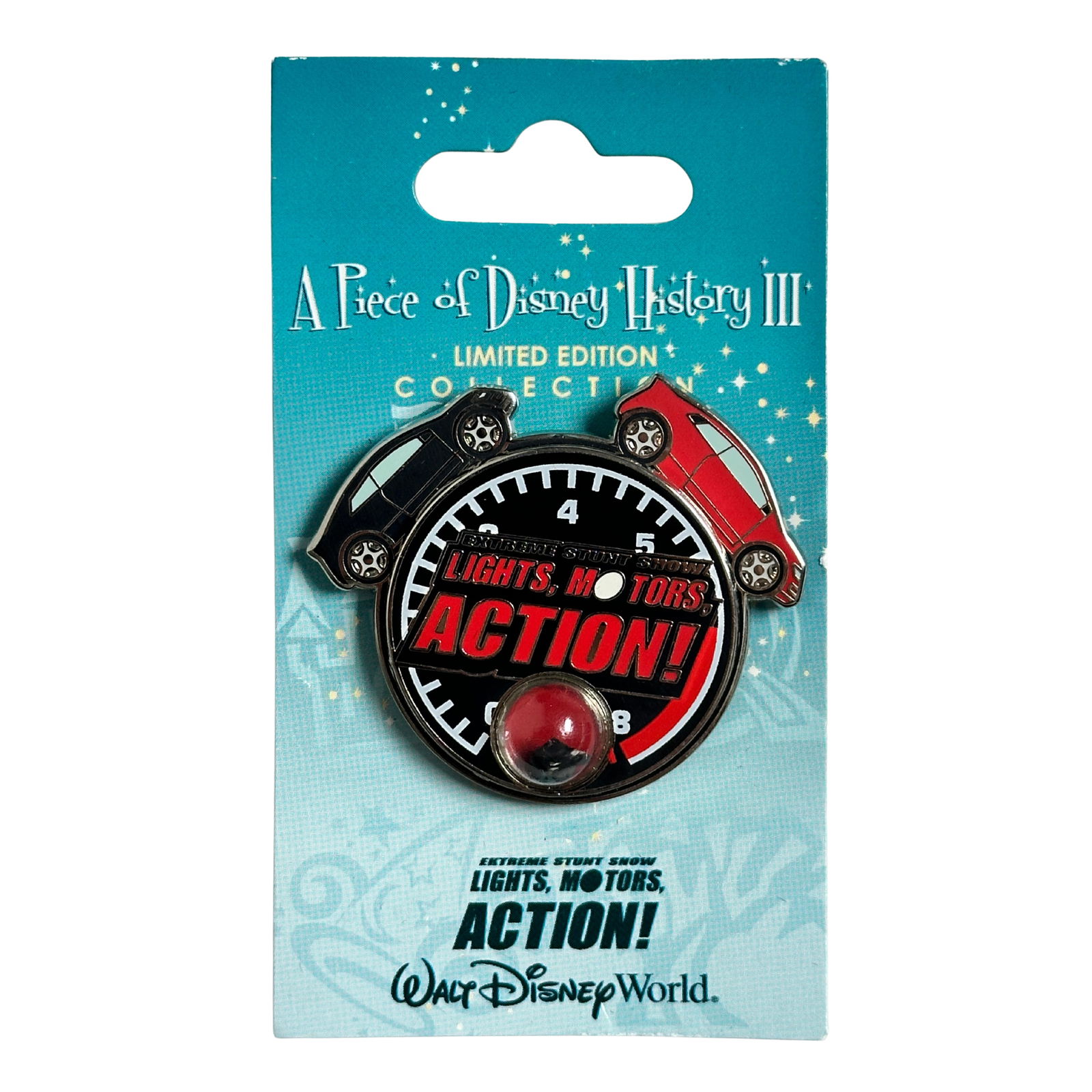 Disney WDW Piece of Disney History III Lights, Motors, Action! Pin (1 of 2)