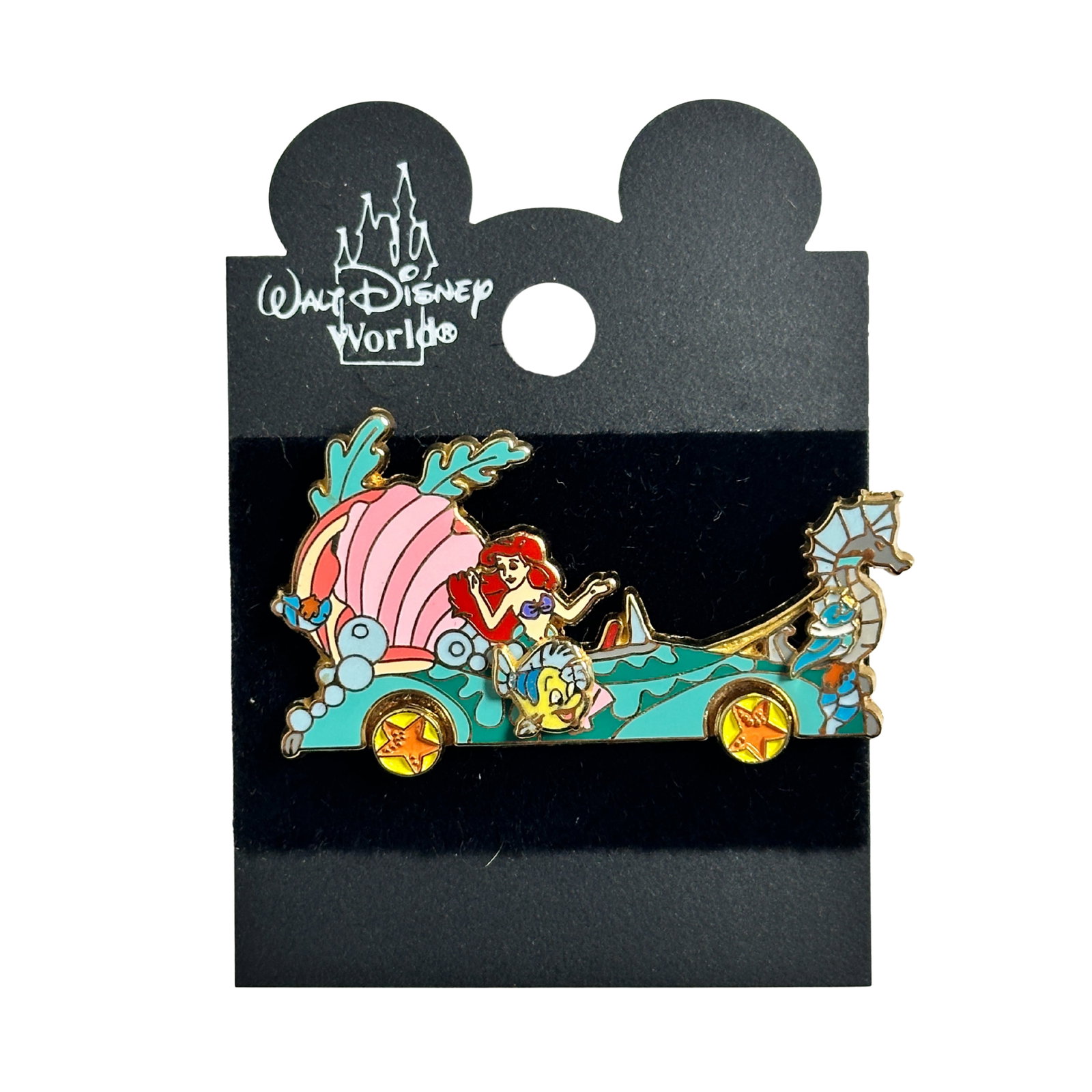 Disney MGM Studios Motor Car Parade Ariel Flounder Pin (1 of 2)
