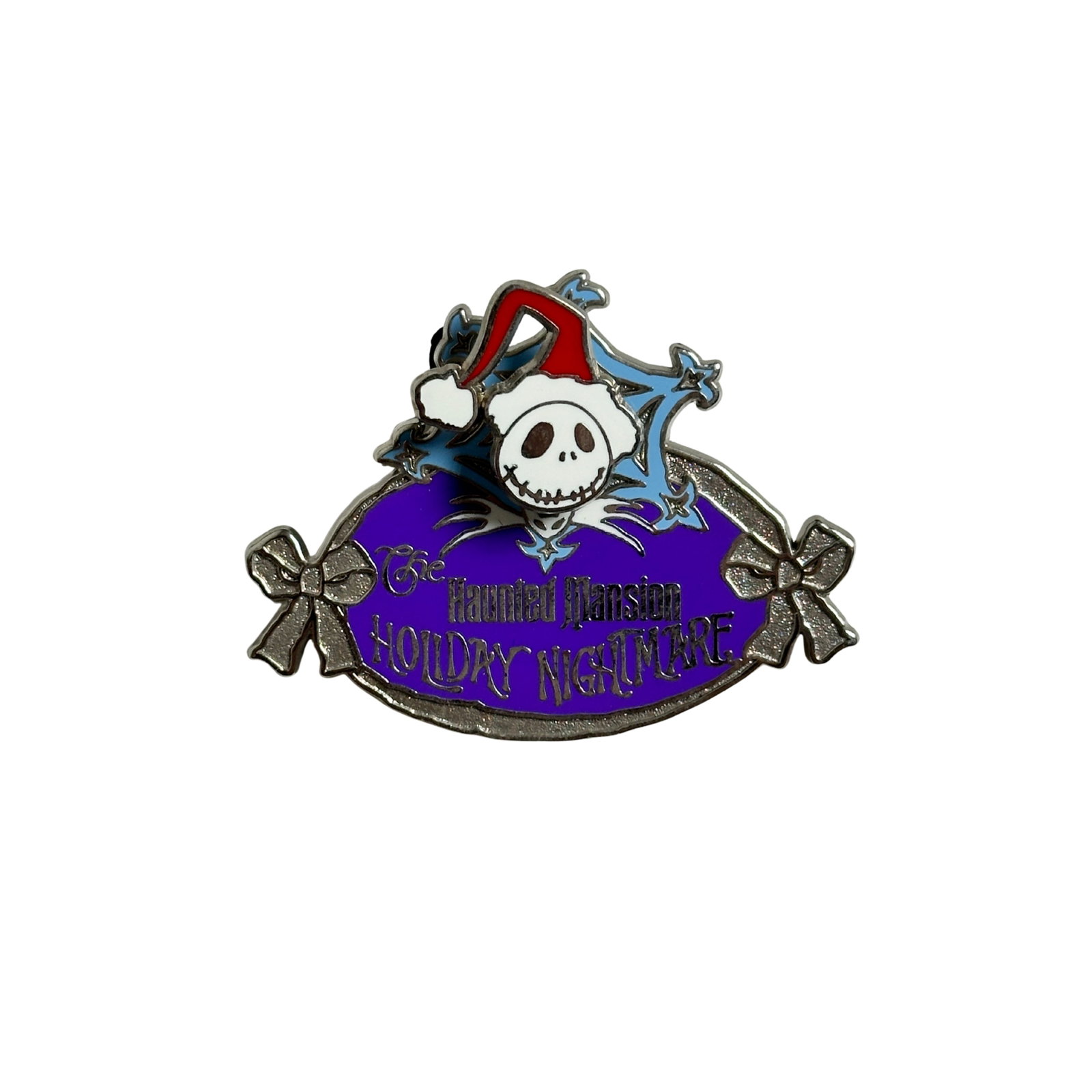 Disney TDL Haunted Mansion Holiday Nightmare Jack Skellington Pin: Disney TDL Haunted Mansion Holiday Nightmare Jack Skellington Pin. Tokyo Disneyland Special Program Haunted Mansion "Holiday Nightmare". Holidays collide when Jack Skellington, from Tim Burton's film 
