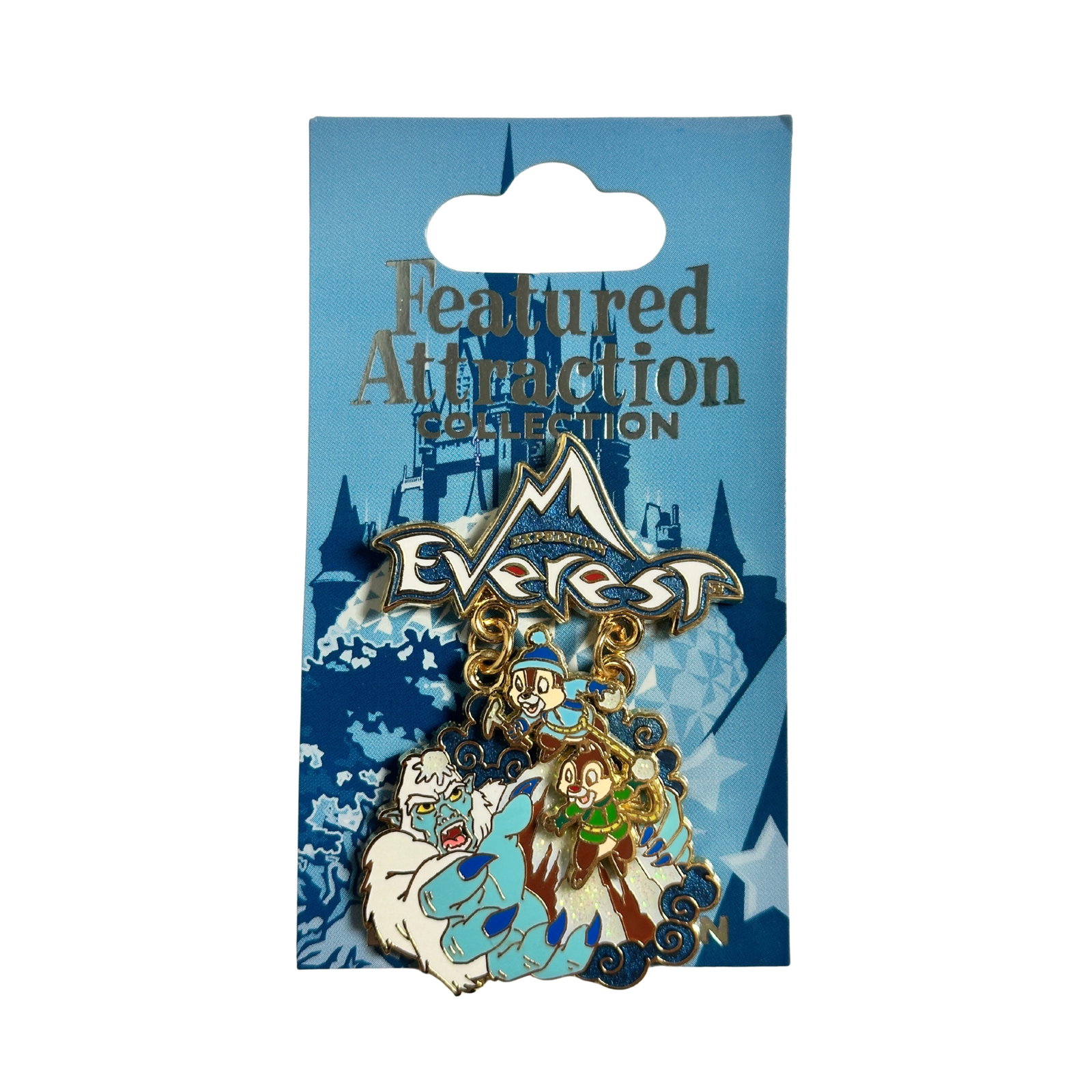 Disney WDW Featured Attraction Expedition Everest Chip & Dale Pin: Disney WDW Featured Attraction Expedition Everest Chip & Dale Pin . Celebrate the spills, thrills and chills of classic Walt Disney World® Attractions with the Featured Attraction Collection. Each mo