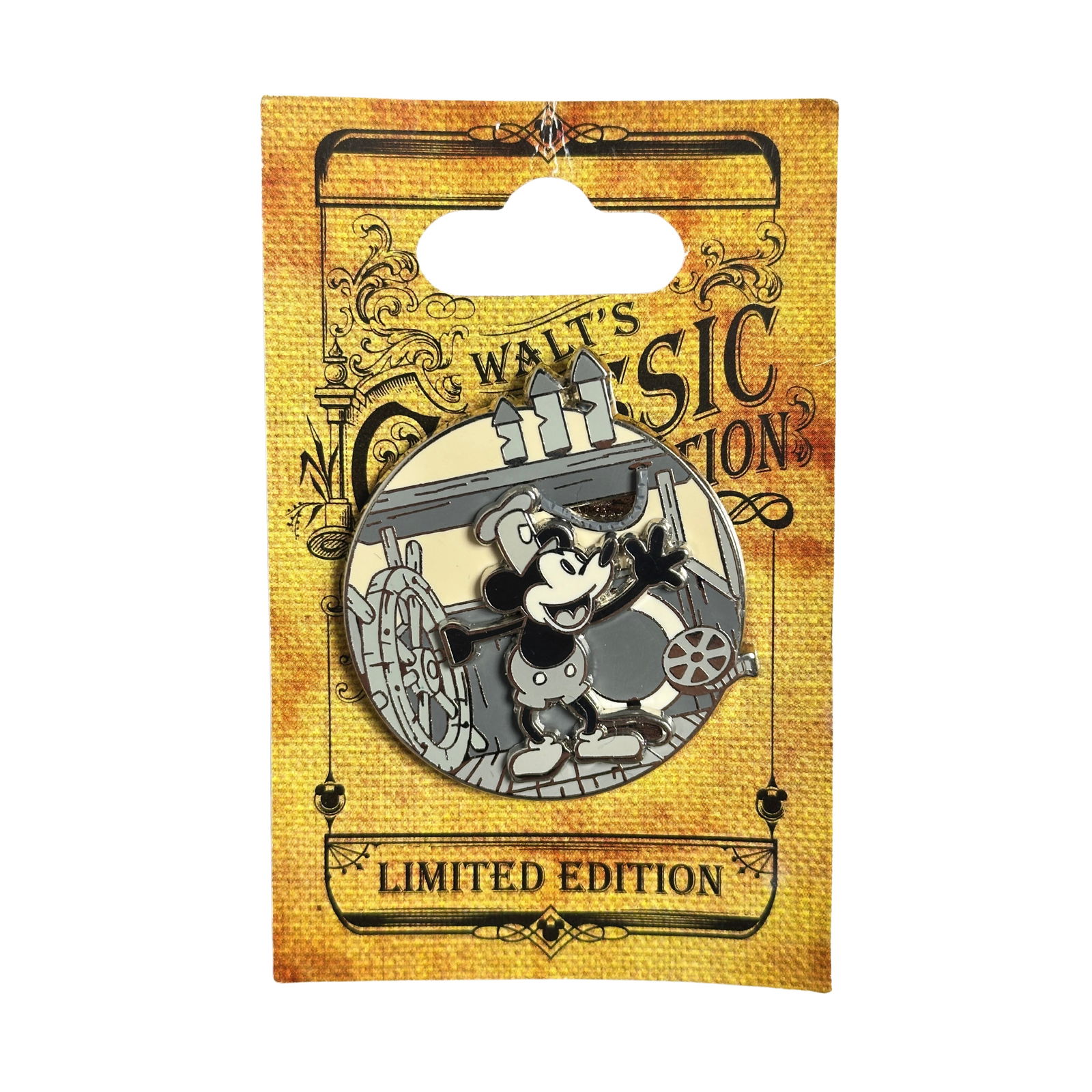 Disney WDW Walt's Classic Collection Steamboat Willie Pin (1 of 2)