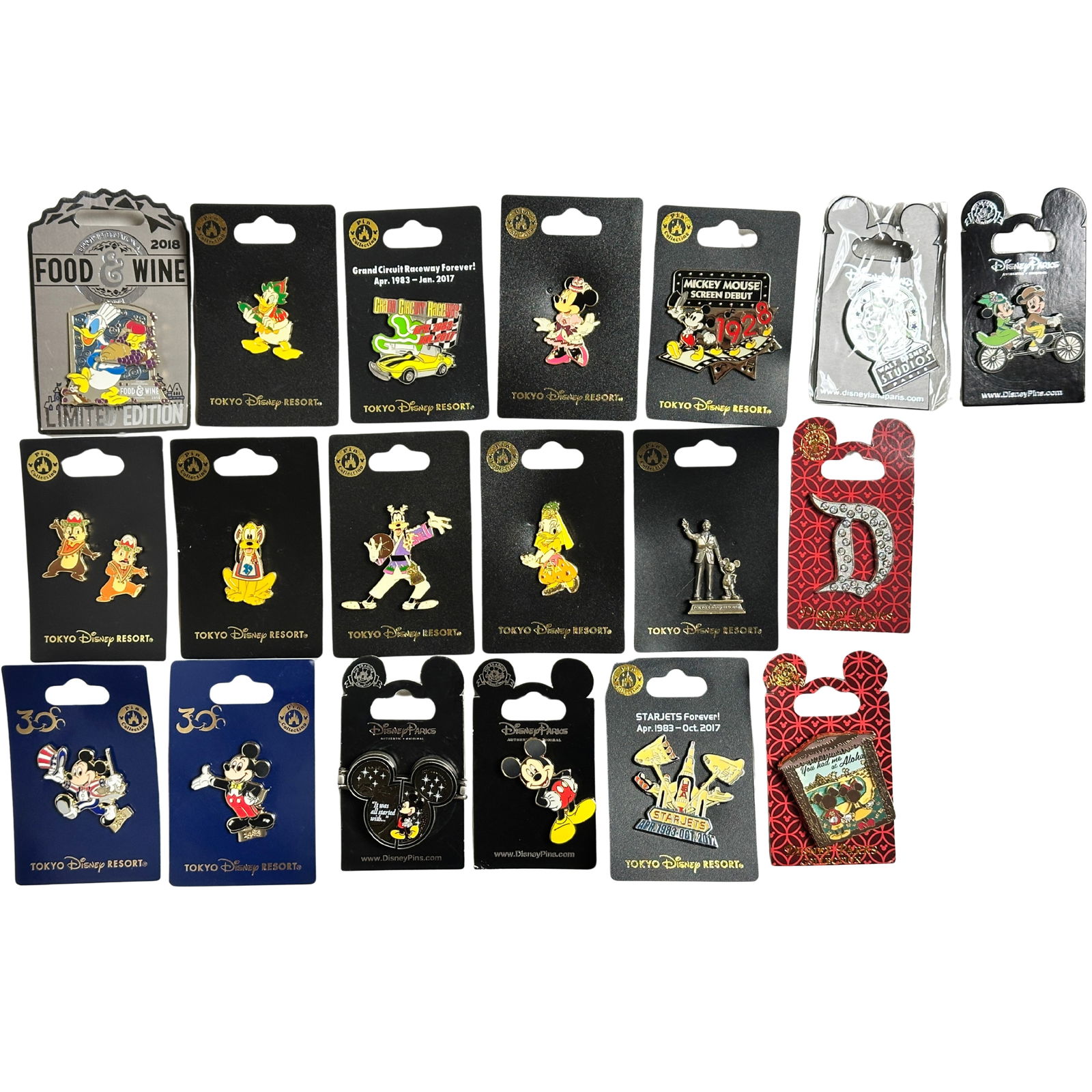 Disney WDW Assorted Character Lot Of 19 (1 of 2)