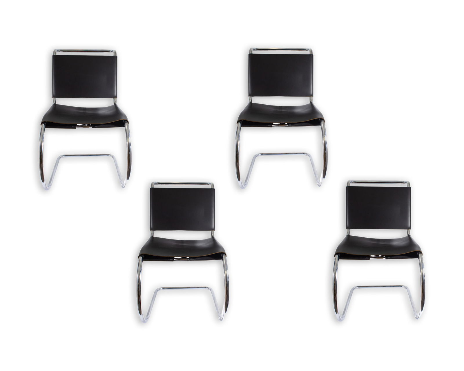 Ludwig Mies van der Rohe Stendig MR10 Side Chairs (1 of 7)