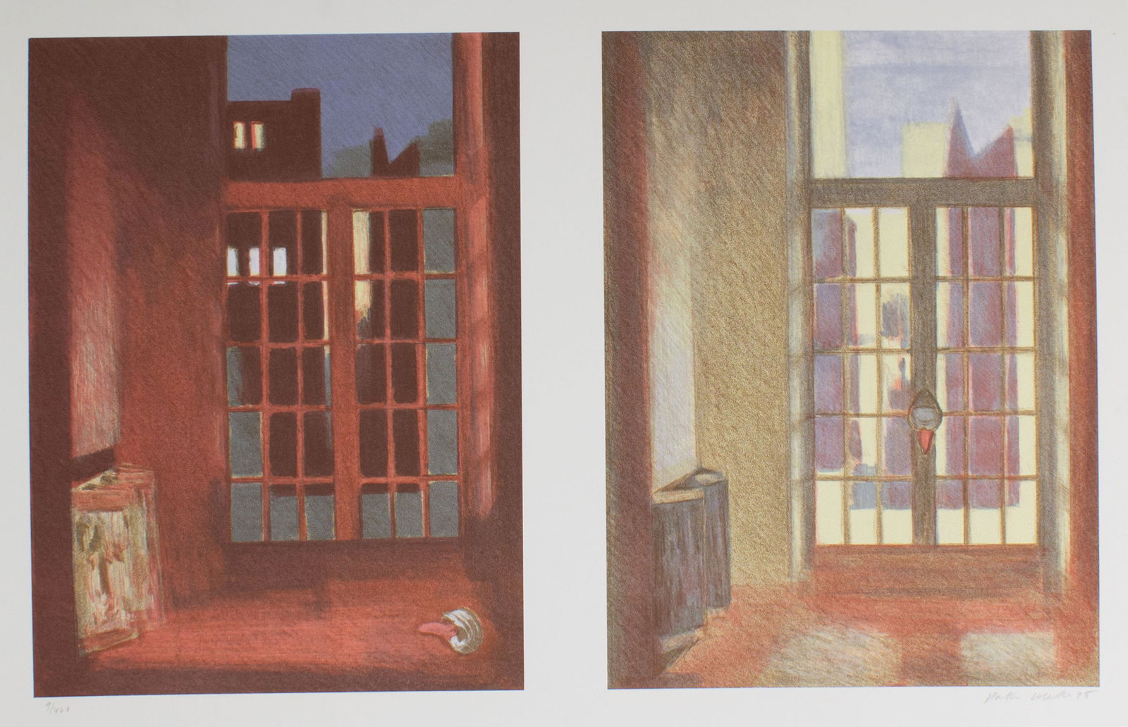 Patrick Webb 1995 Limited Edition Lithograph (1 of 5)