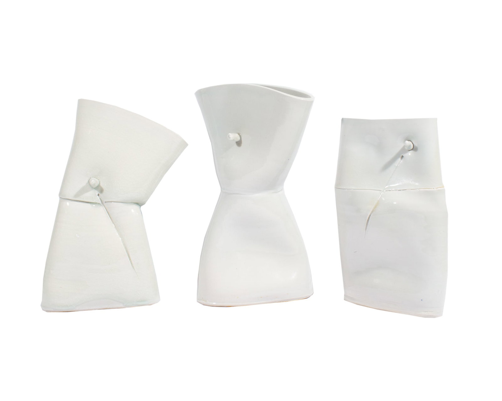 June Skowronski Onesti Studio Pottery Sculptural Vases (1 of 4)