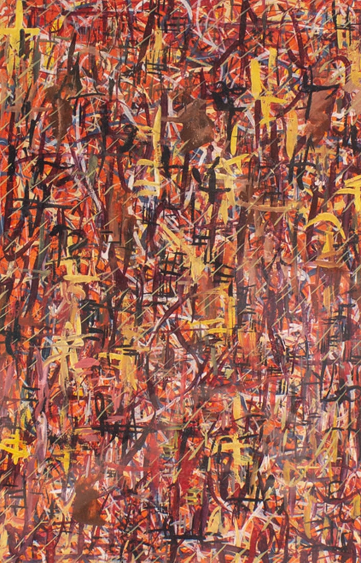 Beni E. Kosh 1952 “The Voo" Abstract Oil Painting (1 of 9)