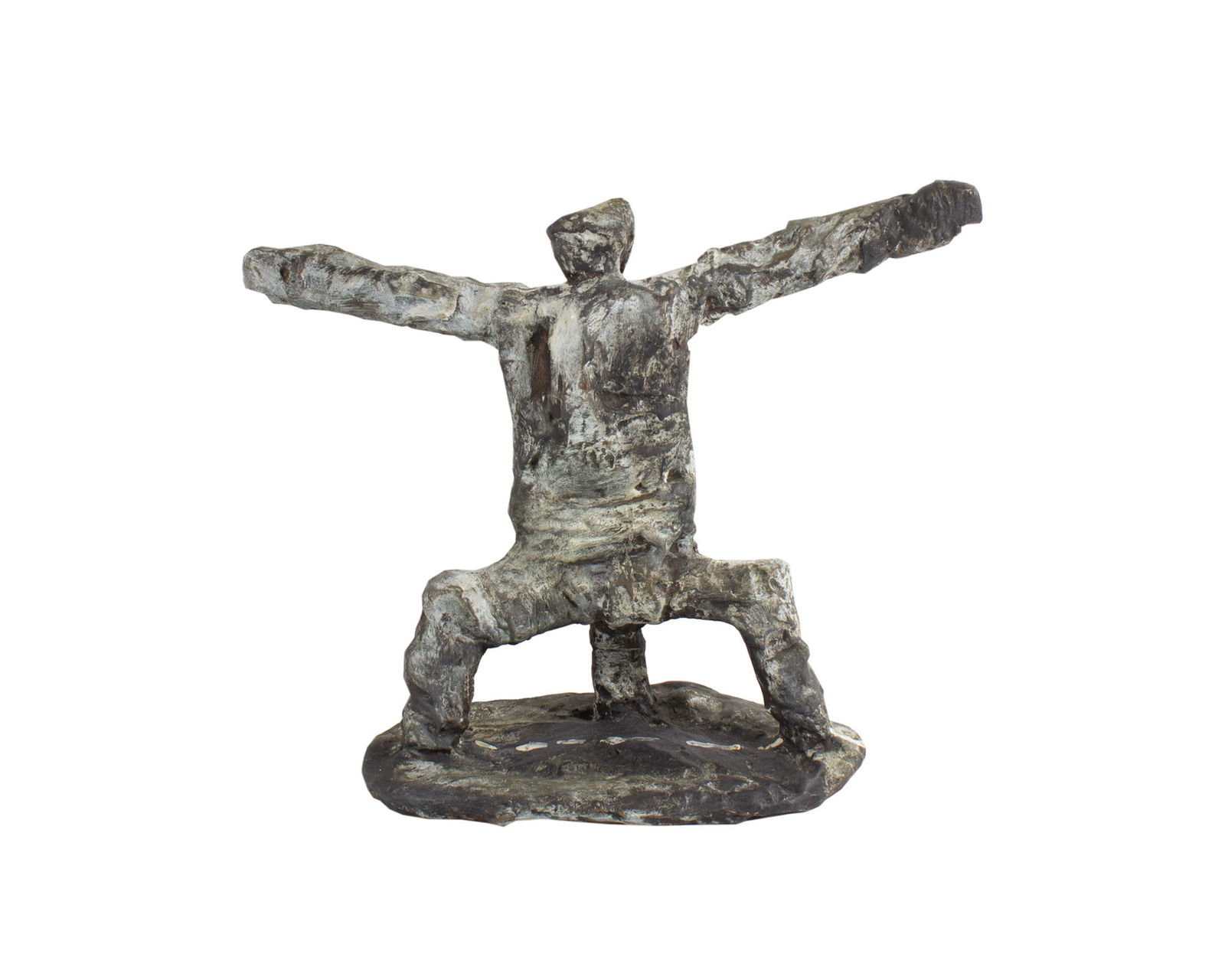 ShanZuo and DaHuang Zhou 1992 Limited Edition Abstract Sculpture (1 of 7)