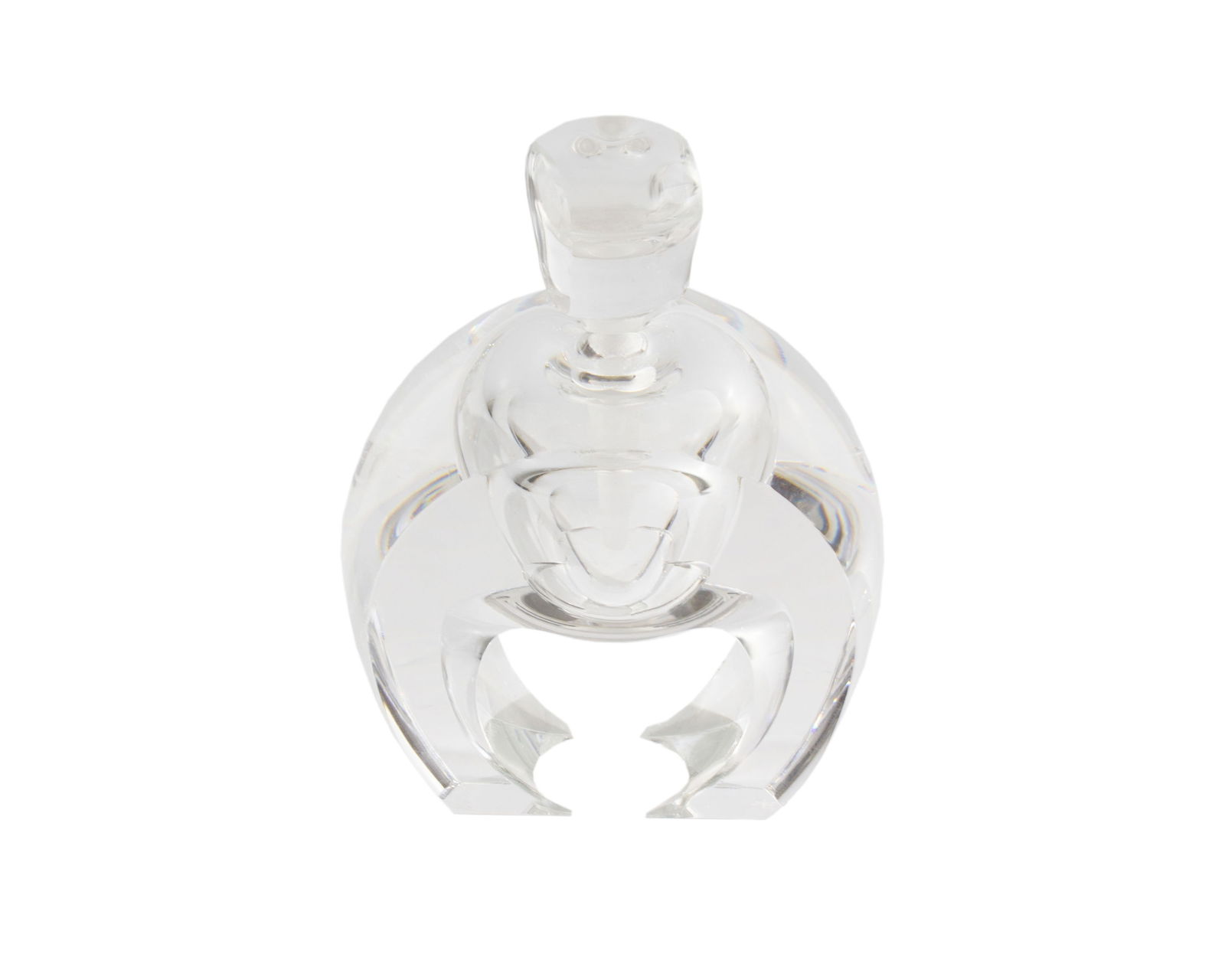 Mary Ellen Buxton and Kevin Kutch Signed Crystal Art Glass Perfume Bottle (1 of 7)