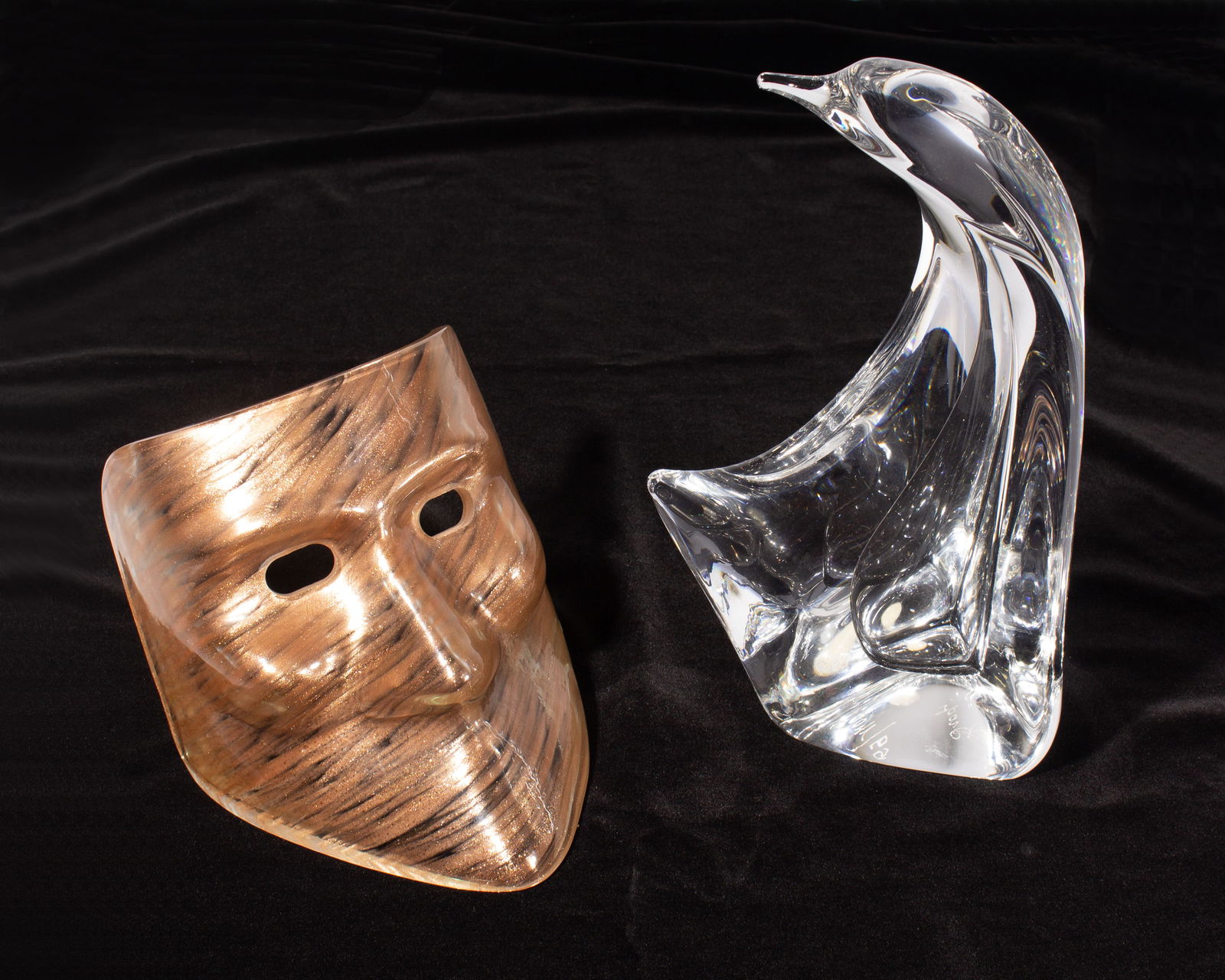 Mario Brogi Sculpture and Italian Murano Mask (1 of 5)