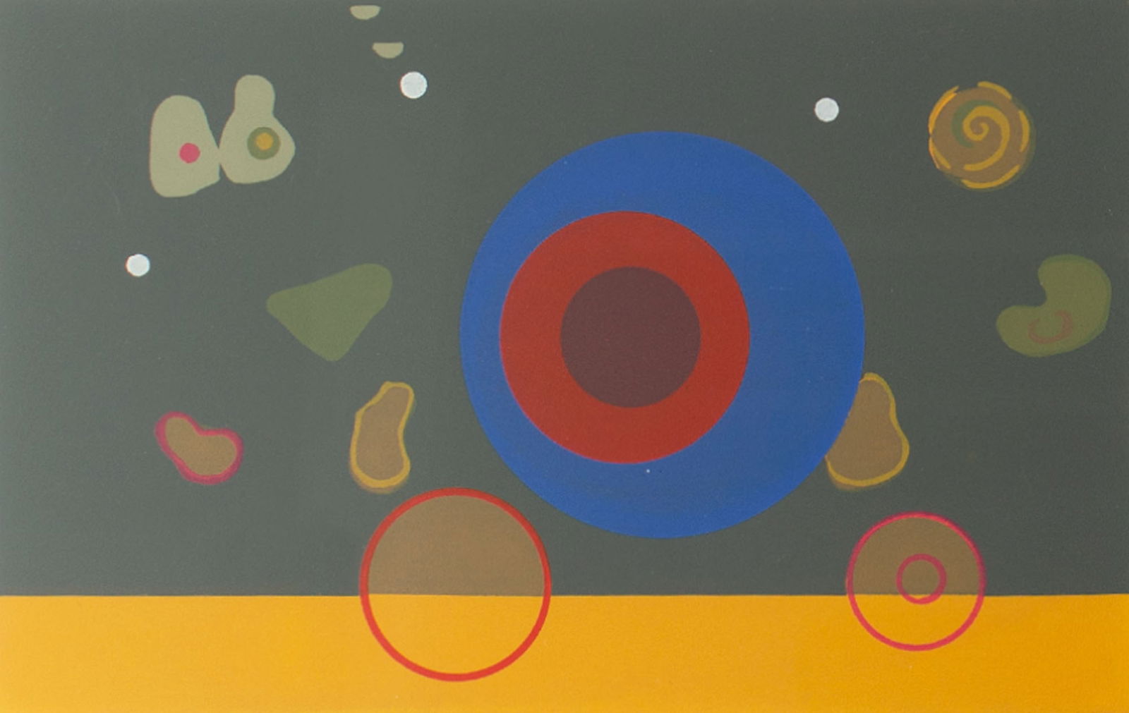 Thelma Confer 1975 “Amoeba" Screen Print (1 of 8)