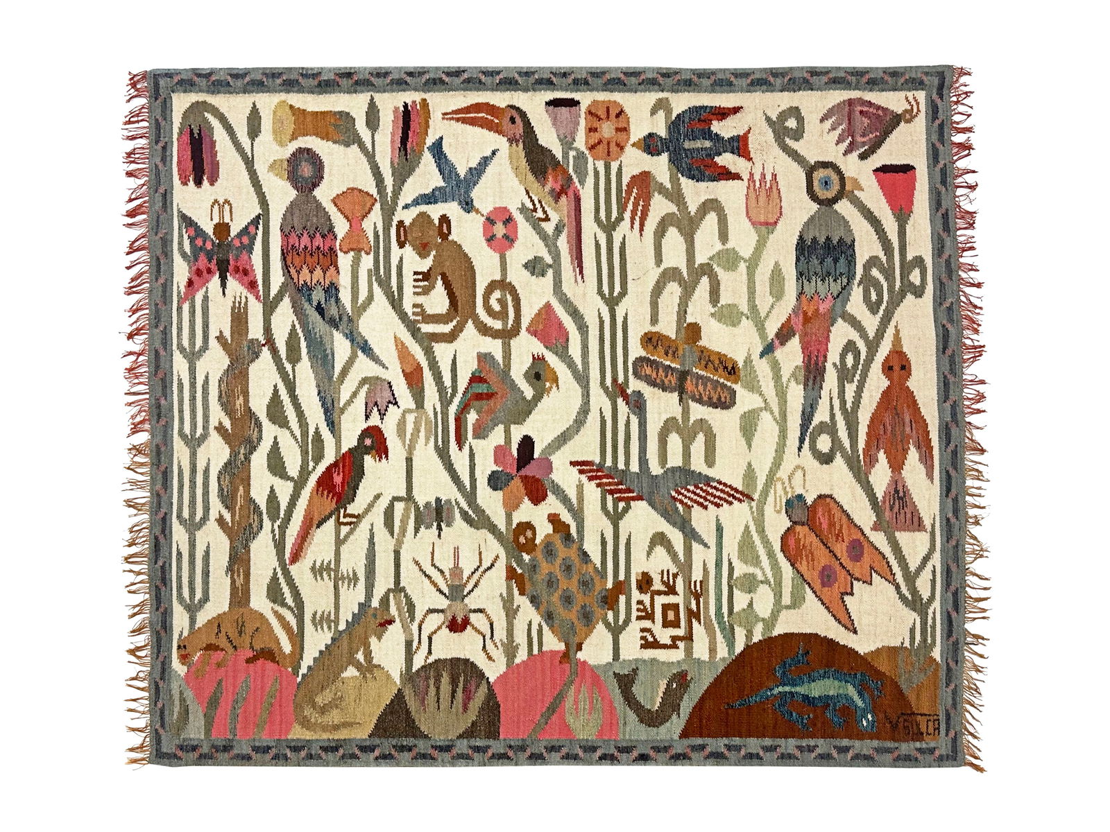 Victor Sulca Peruvian Wall Tapestry (1 of 3)