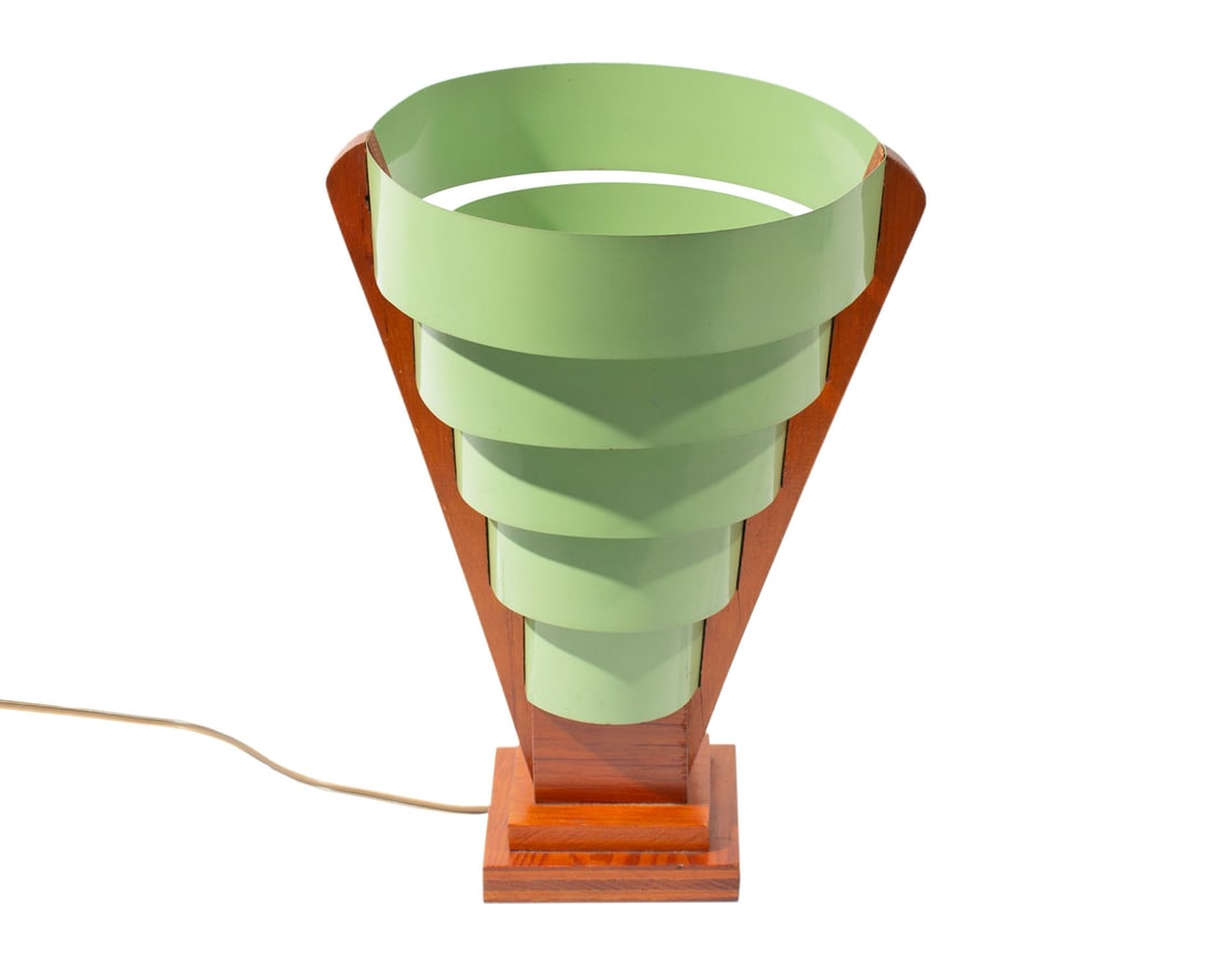 Venetian Blind Art Deco Style Table Lamp (1 of 4)