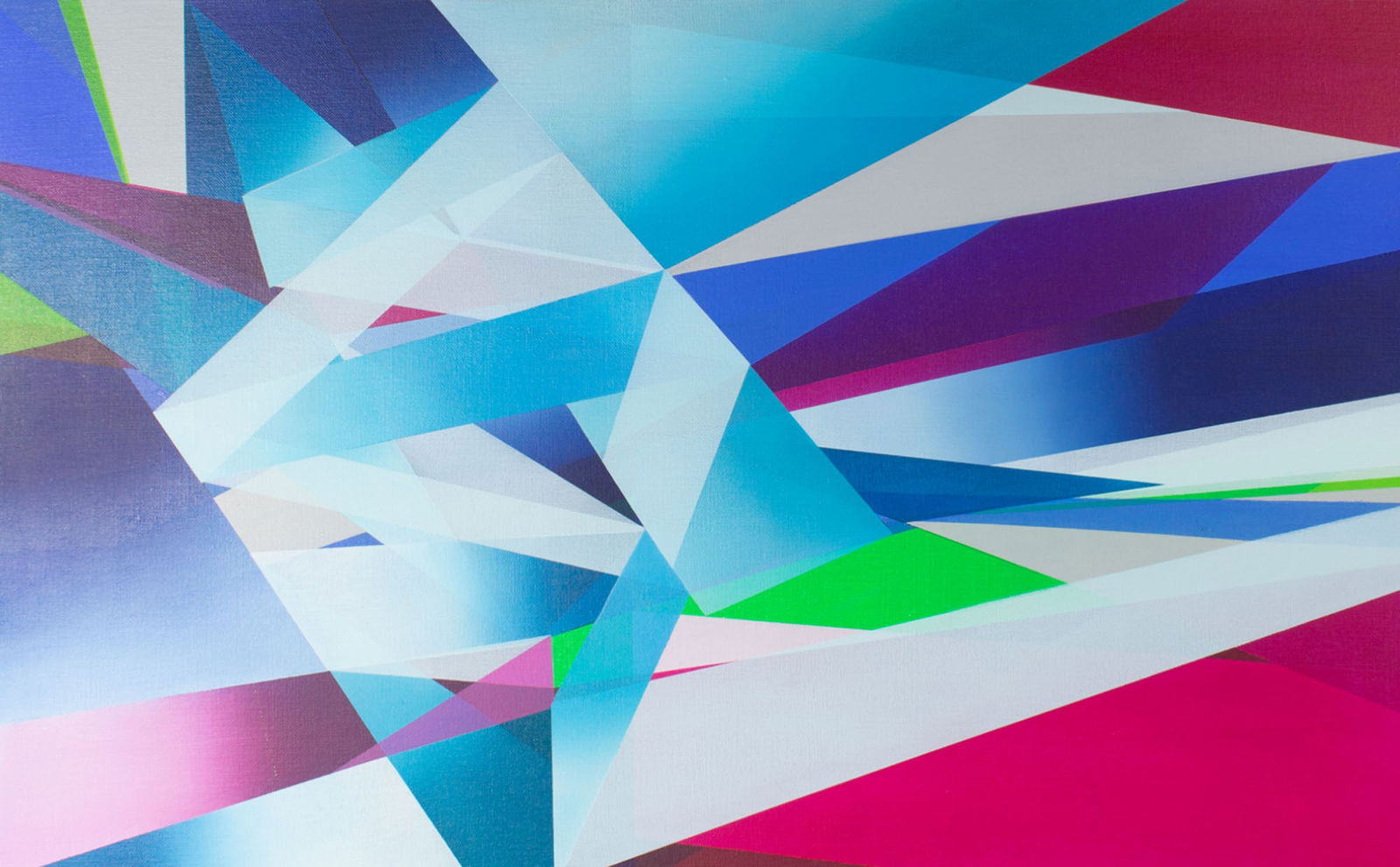 Marna Shopoff 2016 “Abstracting Hues" Oil on Linen Painting (1 of 8)