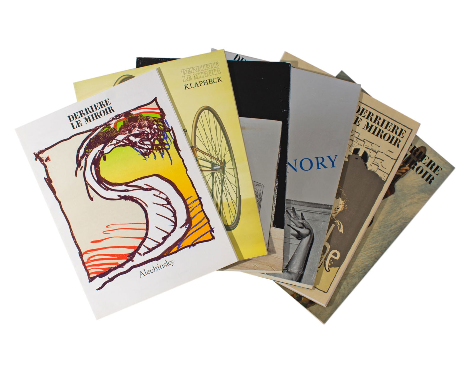 "Derriere le Miroir" 6 issues: Alechinsky, Klapheck, Kienholz, Monory, Derain, La Revue Blanche (1 of 7)